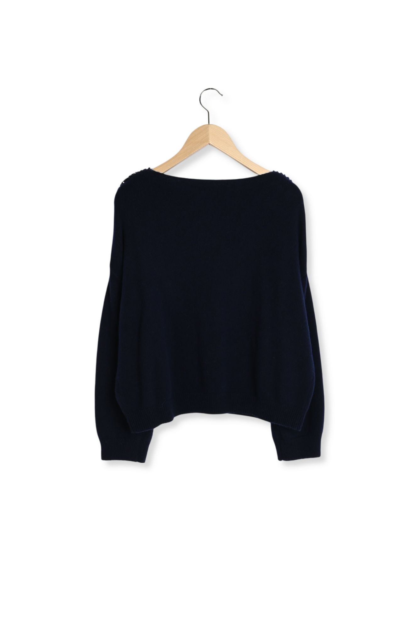 Pull ample en laine à strass - ESME Faume - seconde main