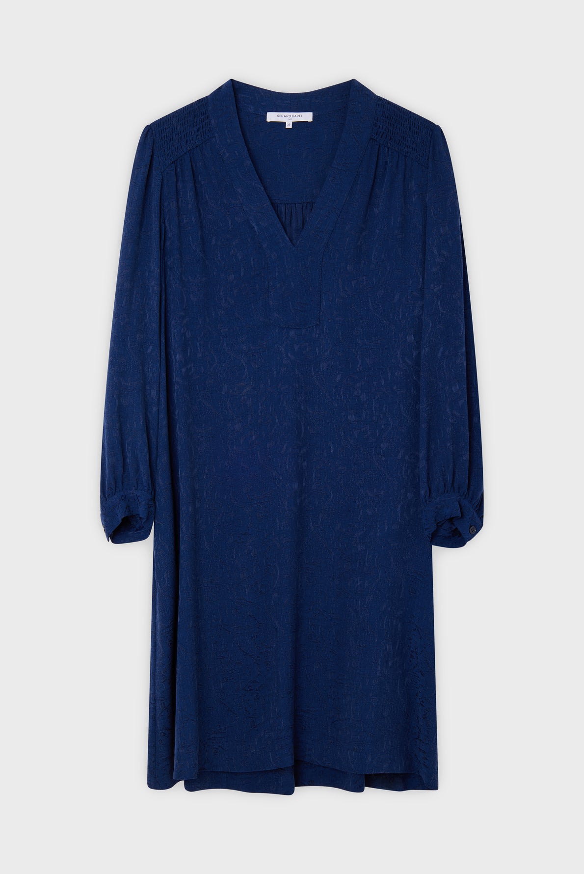 Robe trapèze à smocks - JAIMIE Faume - seconde main