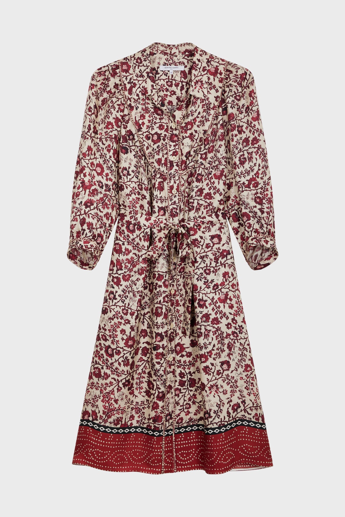 Robe fluide imprimée - JAEL Faume - seconde main