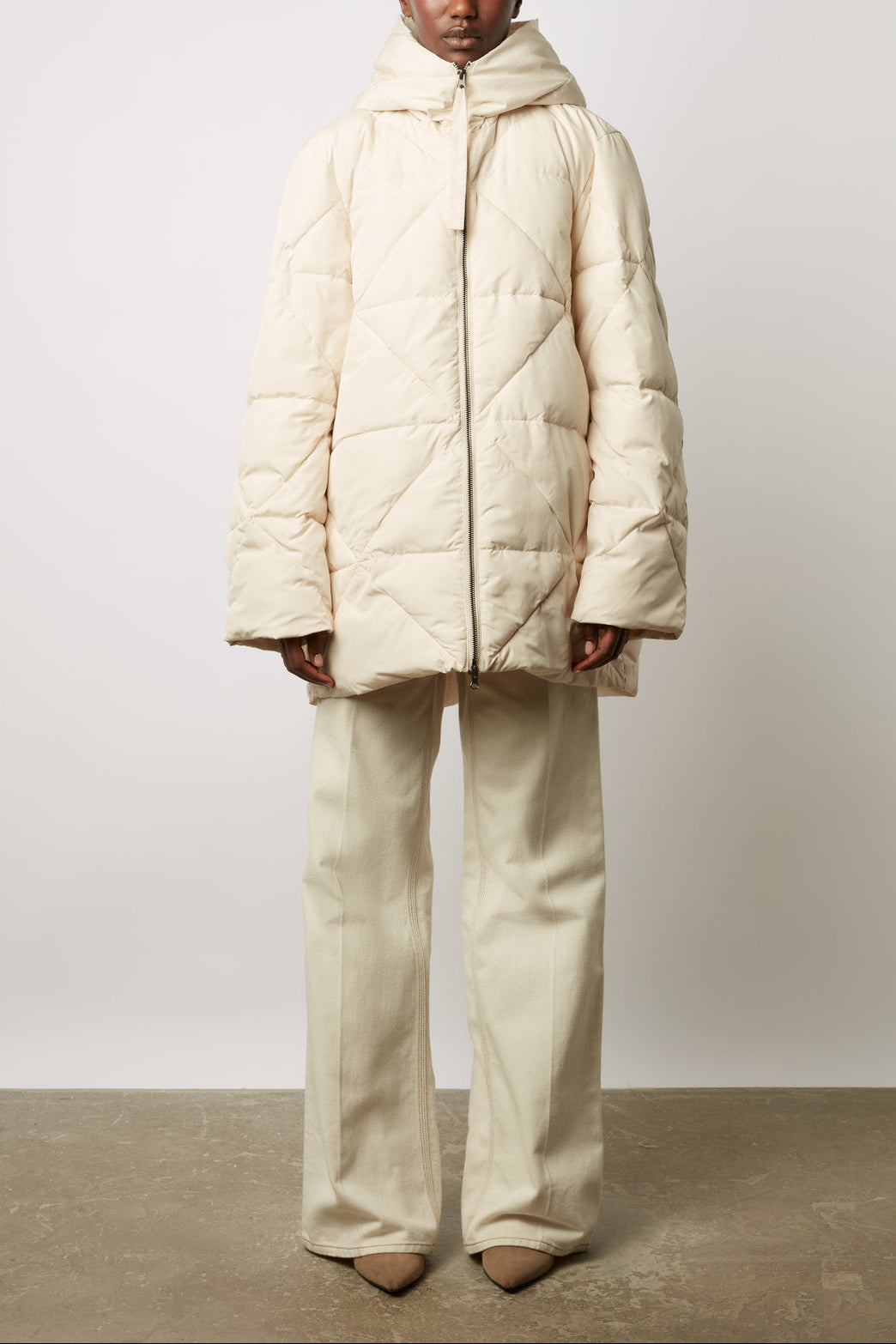 Doudoune courte matelassée - SANJAY Faume - seconde main