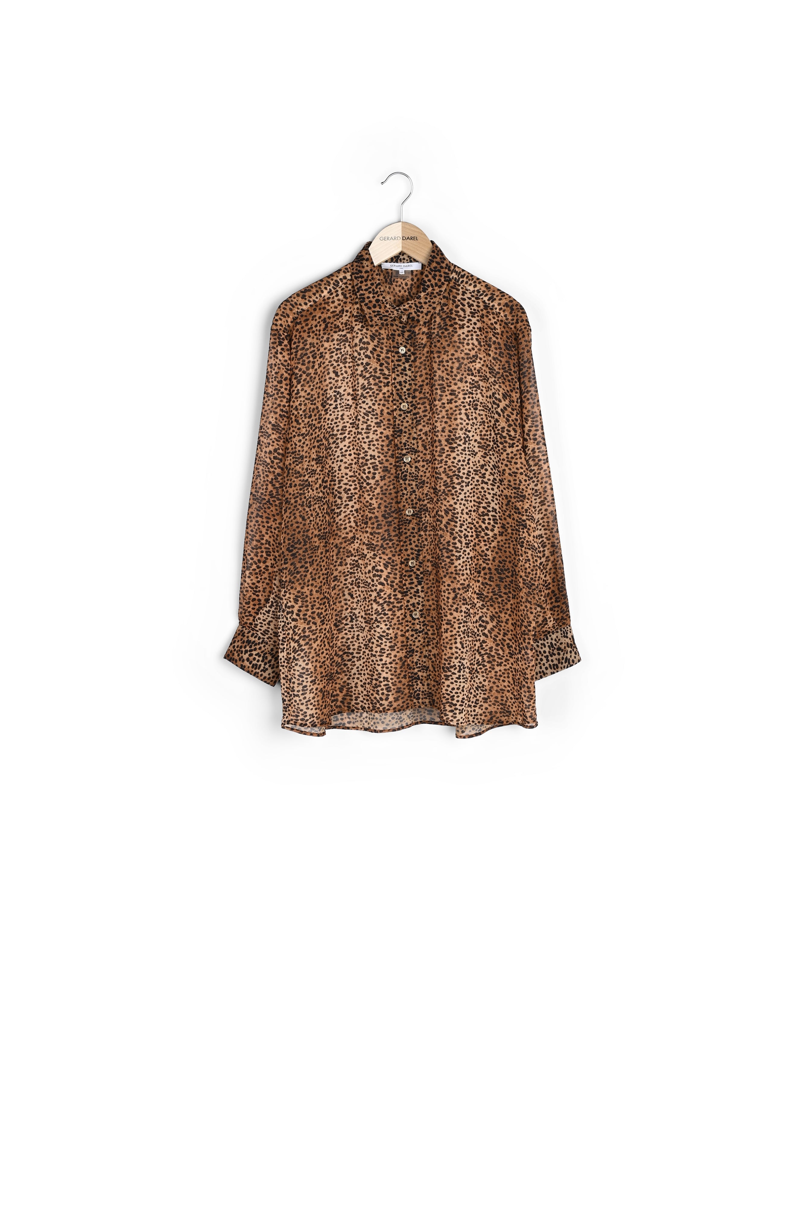 MEA - Chemisier fluide imprimé animalier Faume - seconde main