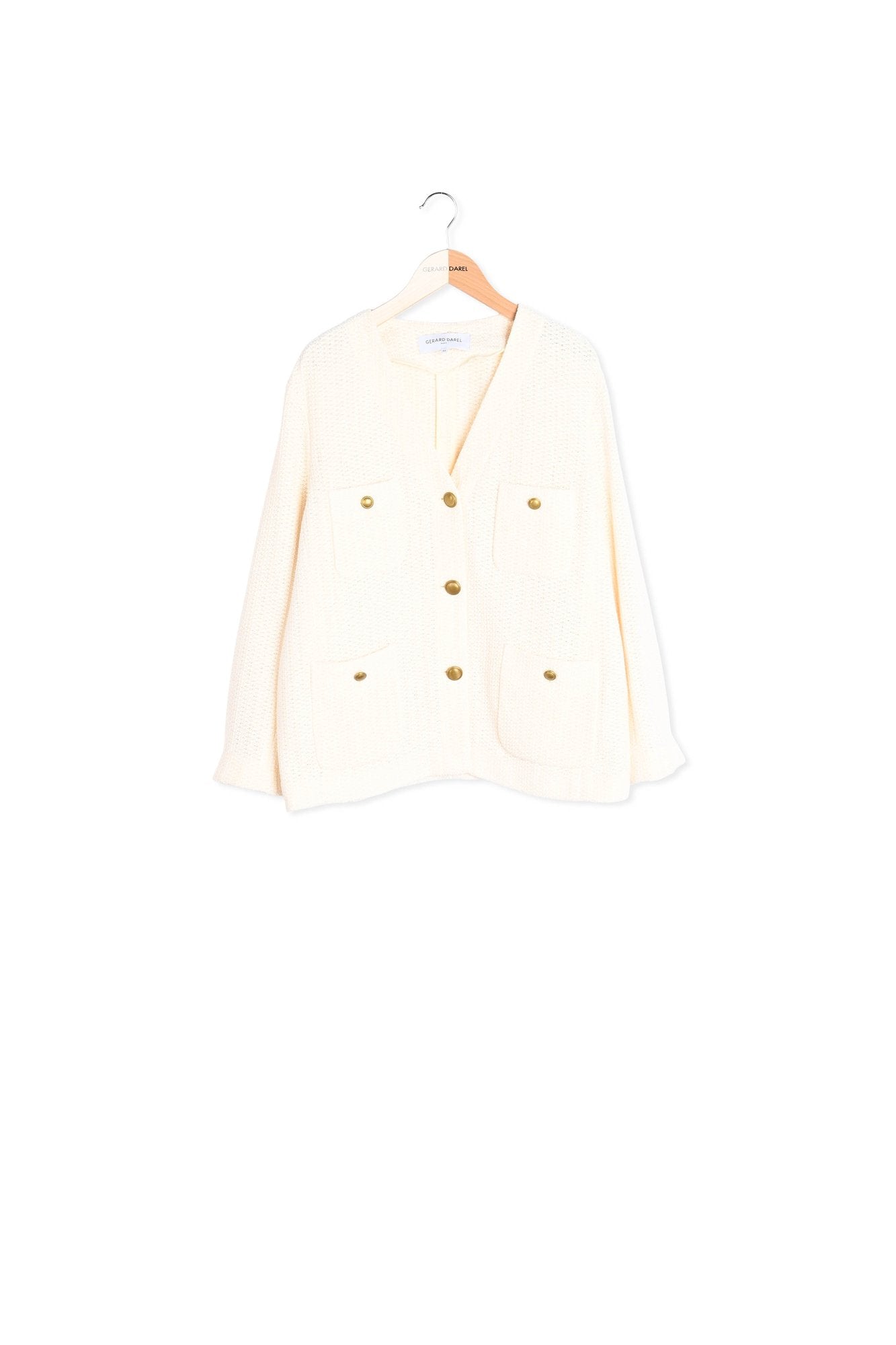 ALTEA - Veste en coton façon tweed Faume - seconde main
