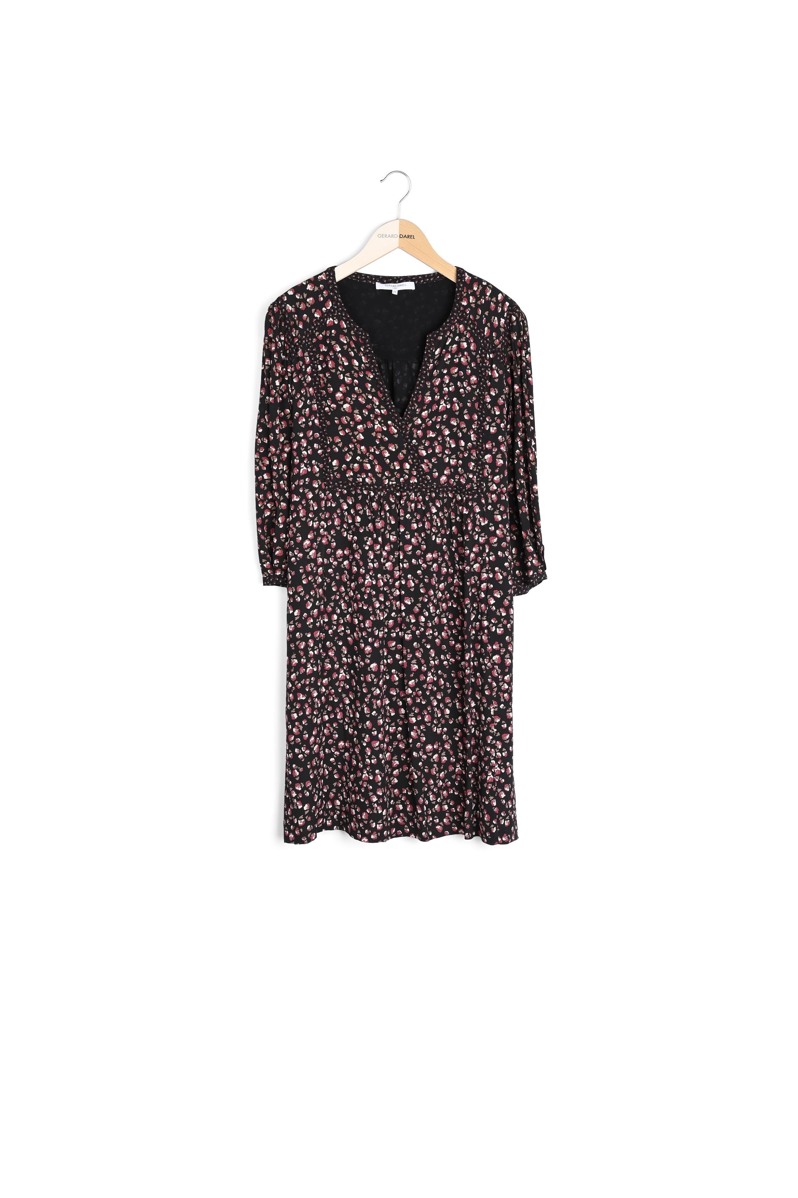 DOLLY - Robe droite avec jeu de découpes Faume - seconde main