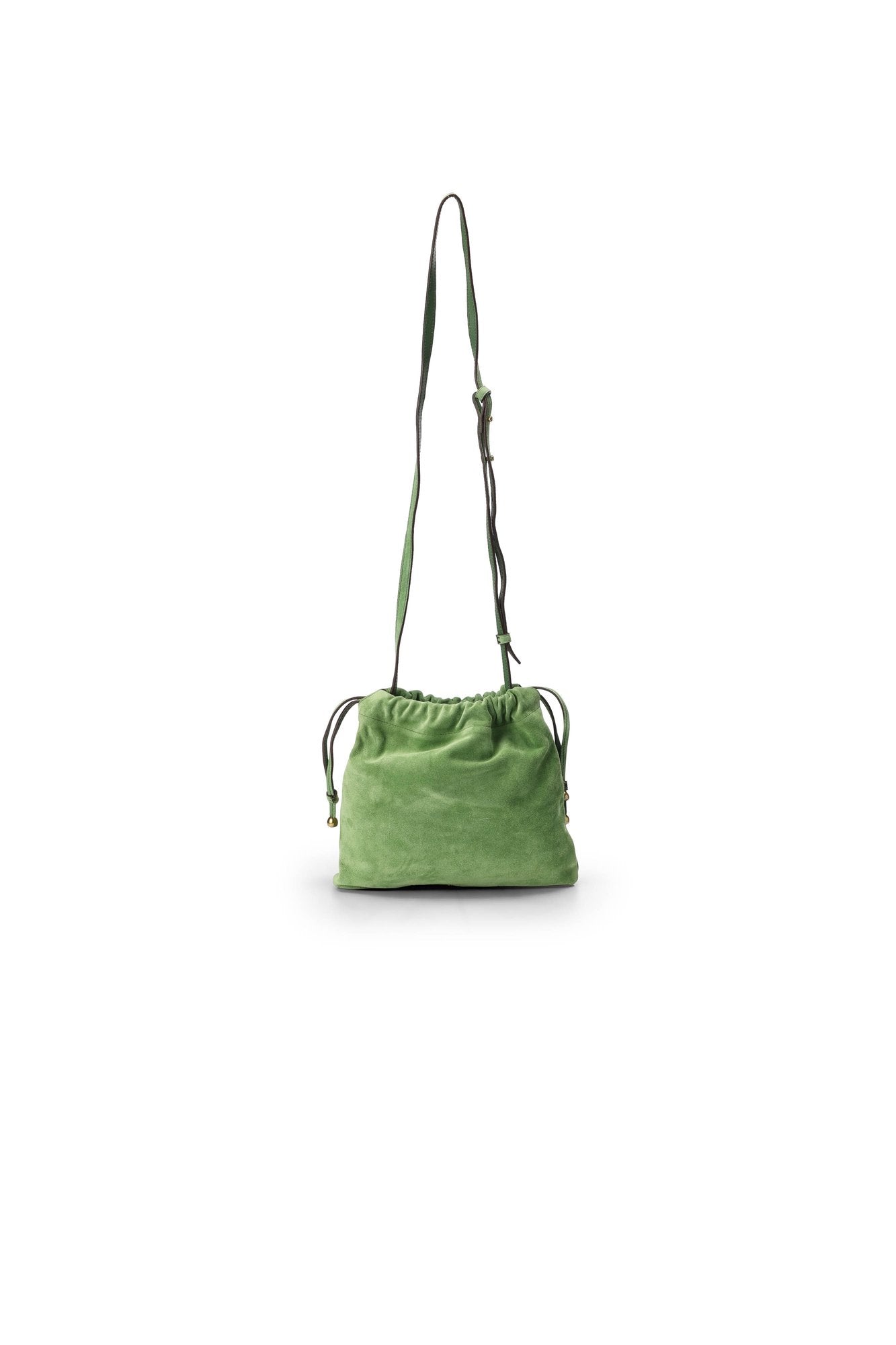Sac bourse en cuir velours - ALICE Faume - seconde main