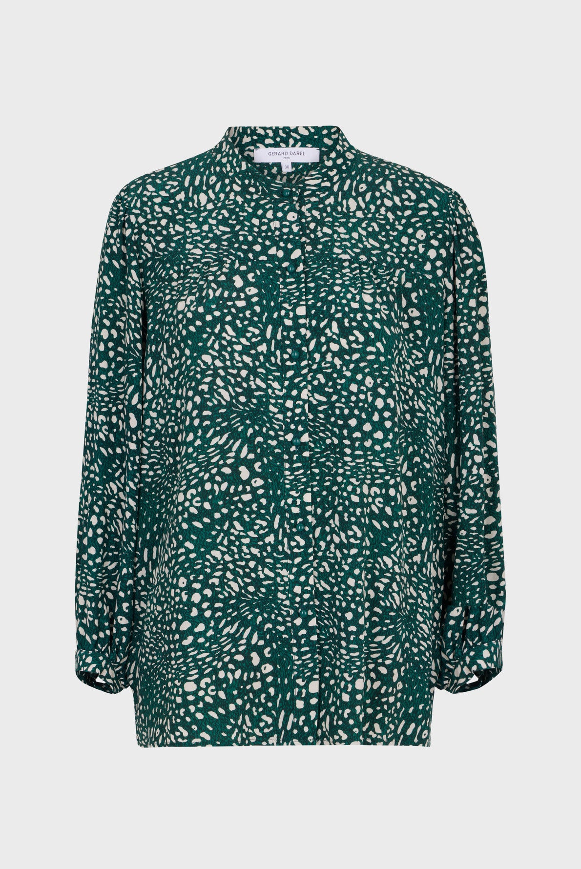 Chemise fluide imprimé léopard - CAROLE Faume - seconde main