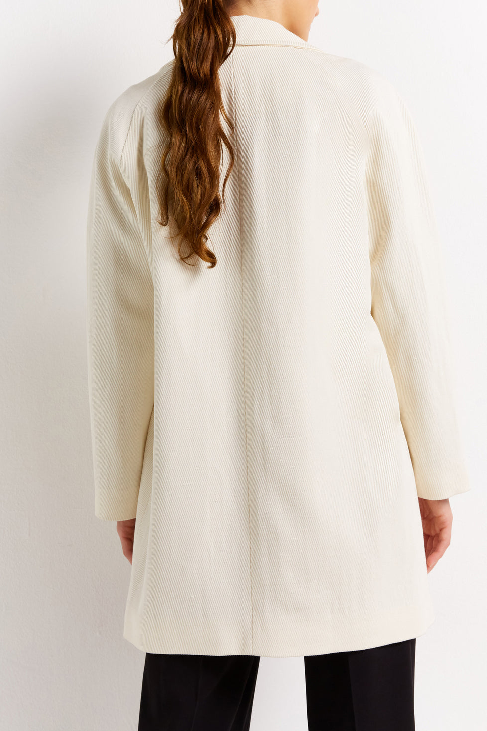 Manteau en coton et lin - SCARLET Faume - seconde main