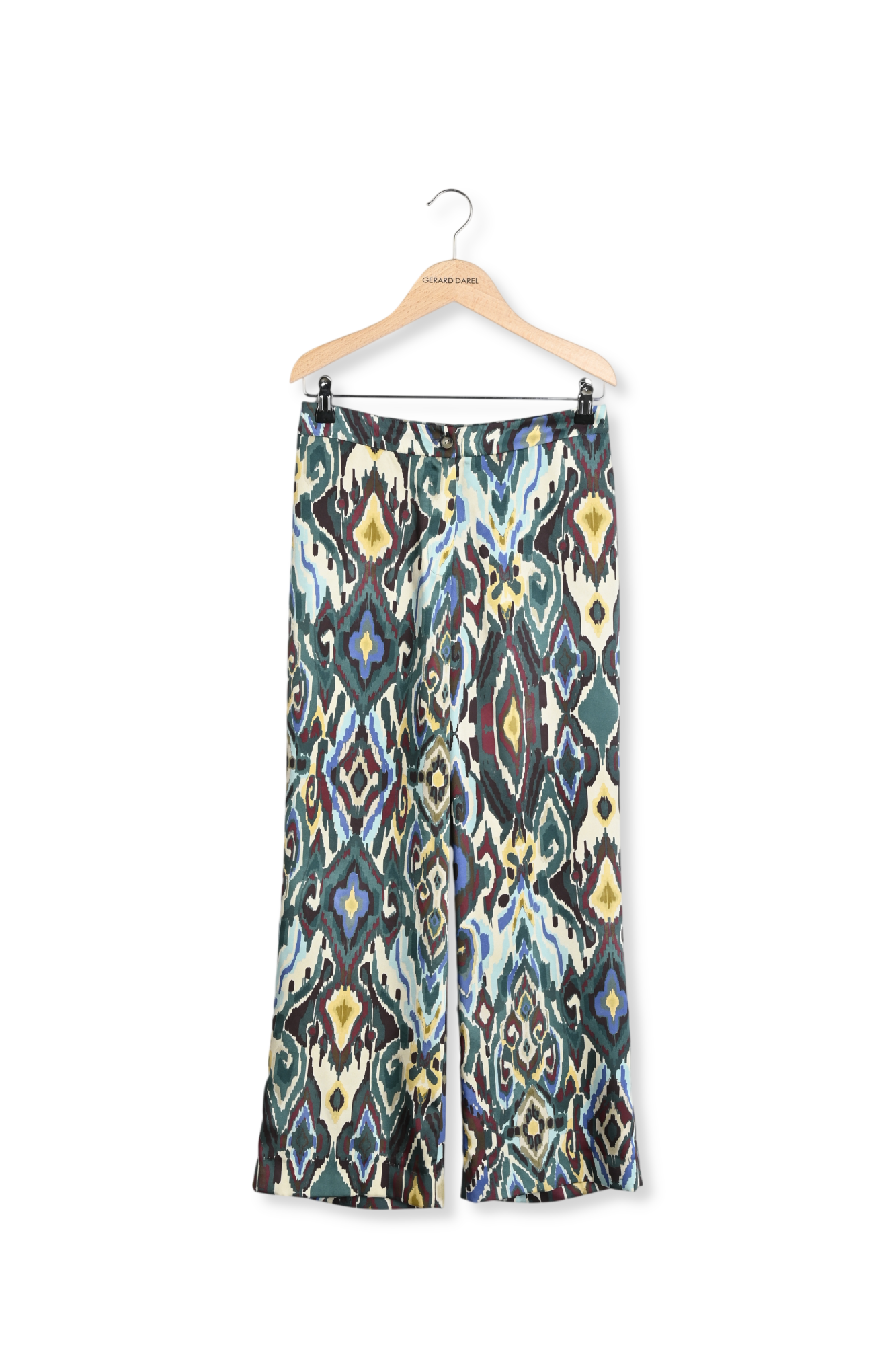 Pantalon large à motifs Ikat - ELEONA Faume - seconde main