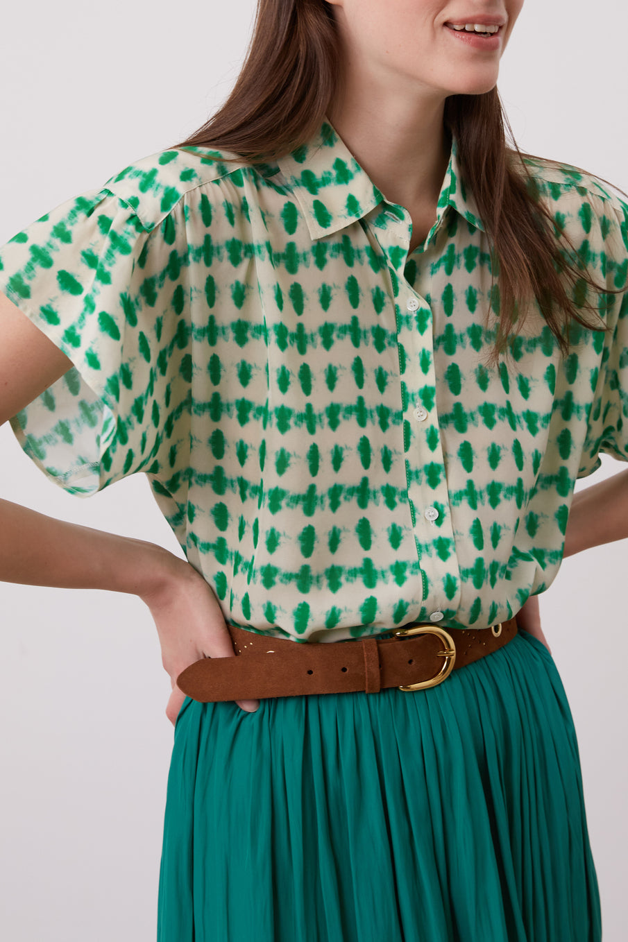 Chemisette fluide Tie N' Dye - NEREA Faume - seconde main
