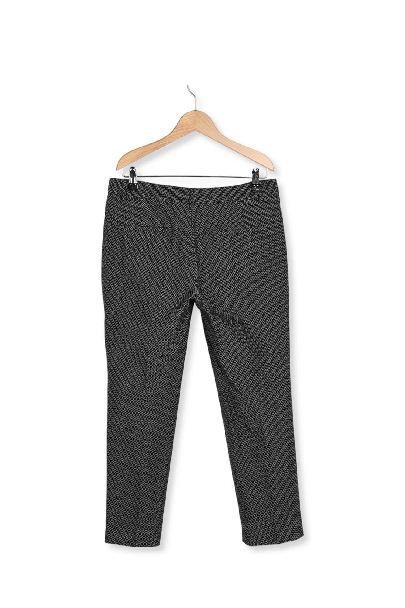 LIAM - Pantalon 7/8 en jacquard Faume - seconde main