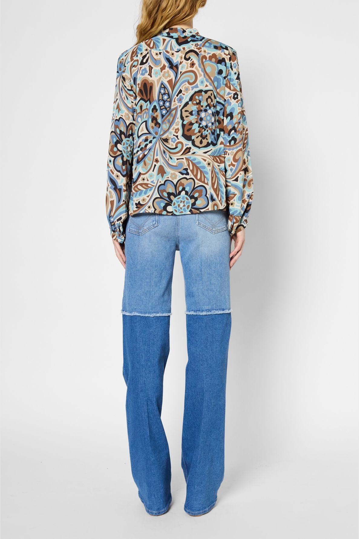 Blouse imprimé floral - URCELIA Faume - seconde main