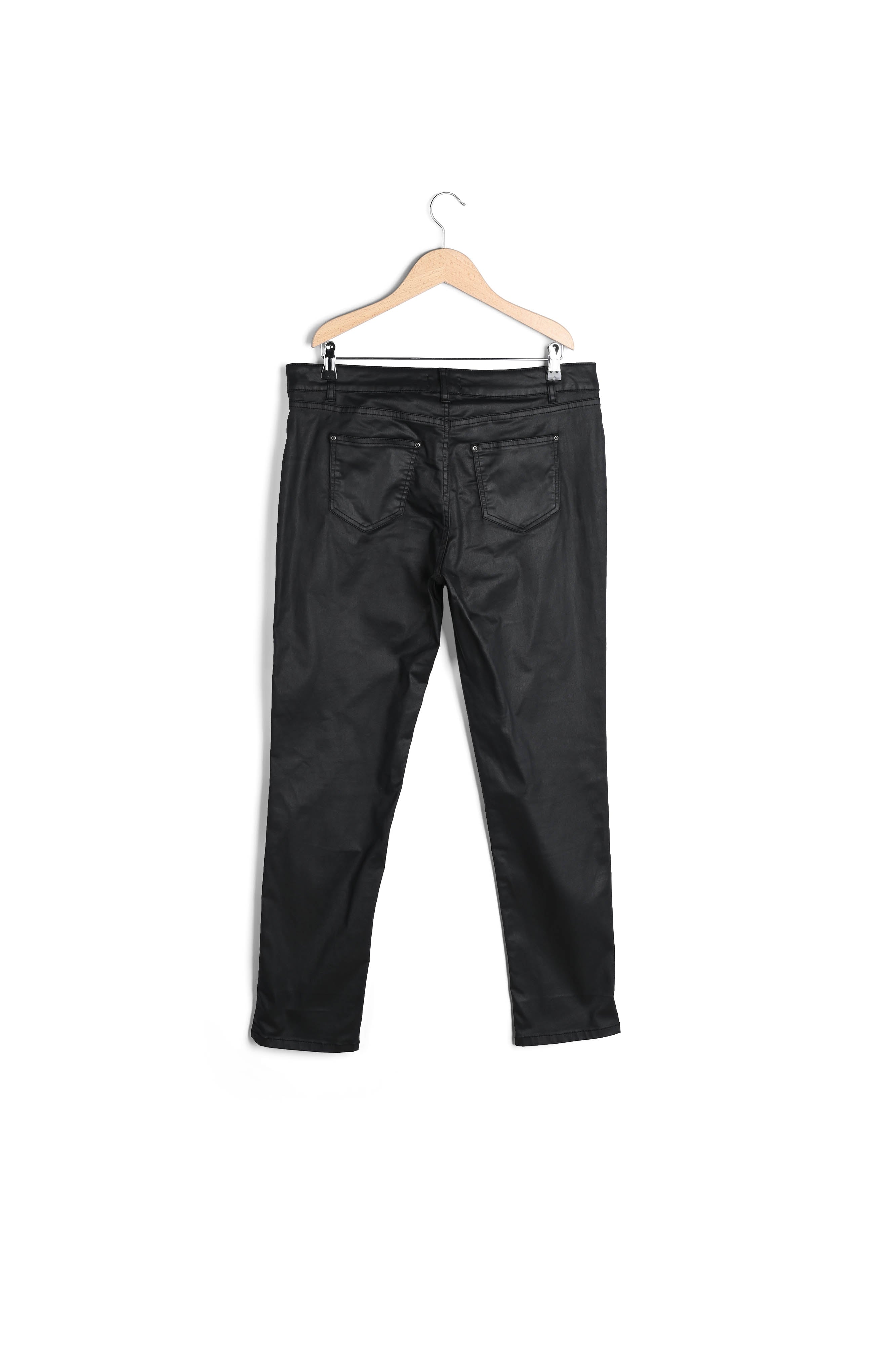 Jean slim en coton enduit - ELANA Faume - seconde main