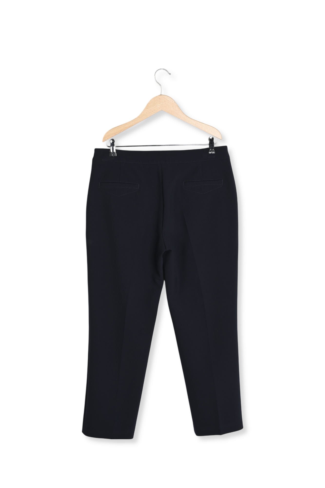LYSON - Pantalon droit 7/8 en coton épais Faume - seconde main