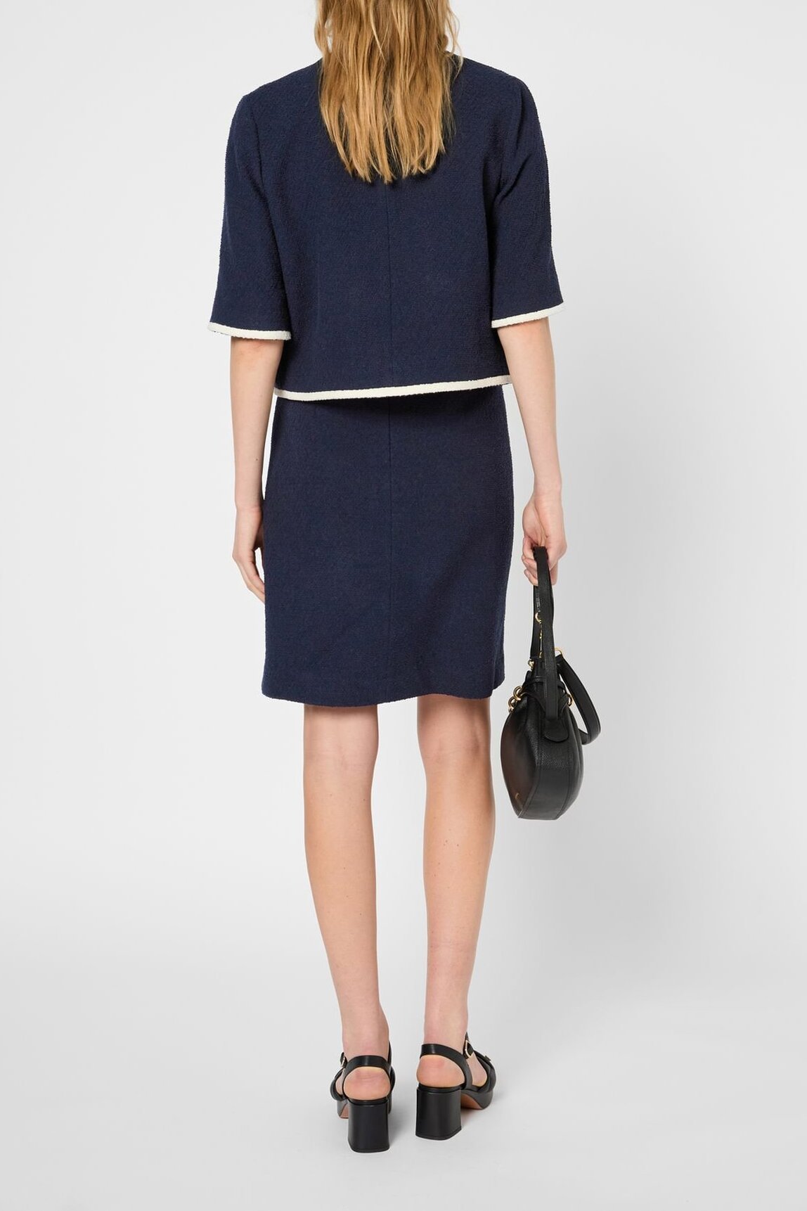 Veste courte esprit tweed - RELINA Faume - seconde main