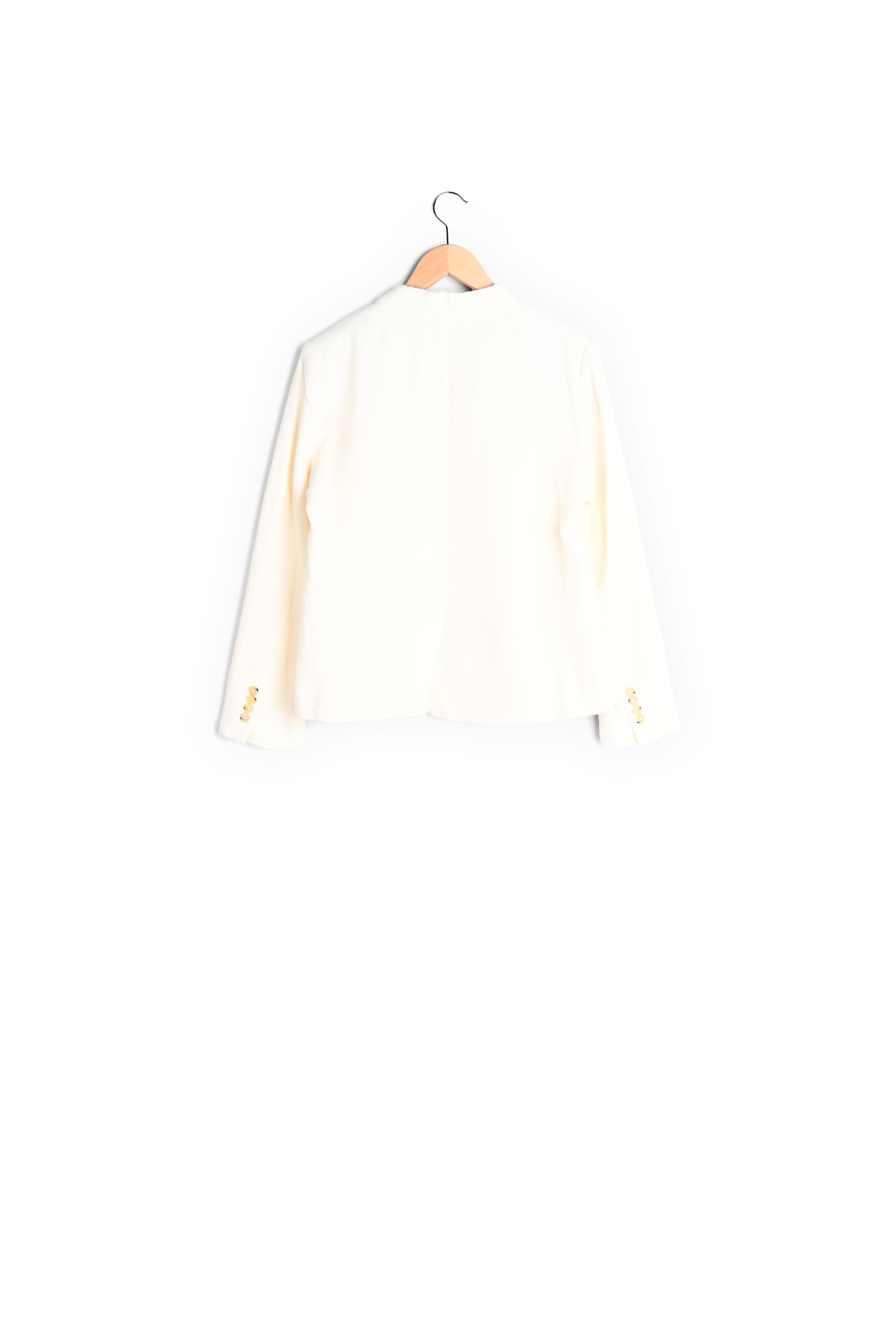 Veste unie en lin mélangé - BECK Faume - seconde main