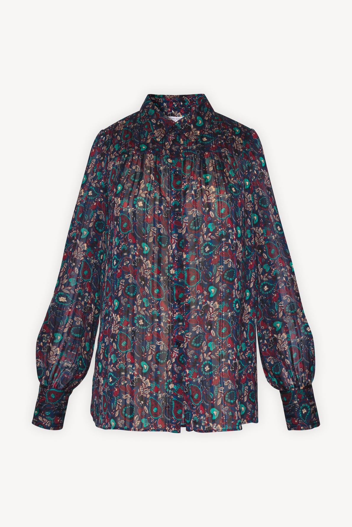 MAXINE - Chemise ample imprimé cachemire Faume - seconde main