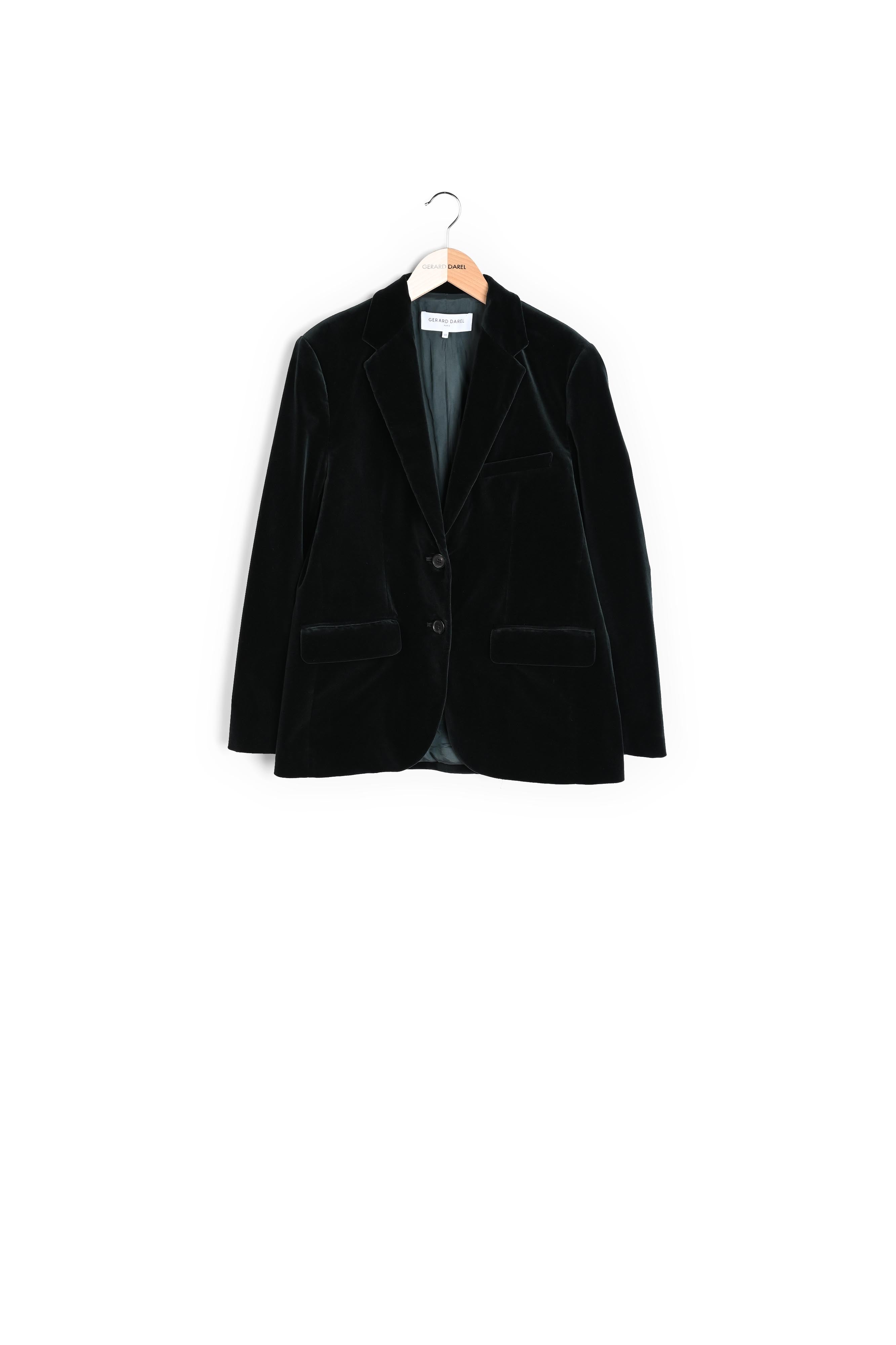 Veste de tailleur en velours - NORIANE Faume - seconde main