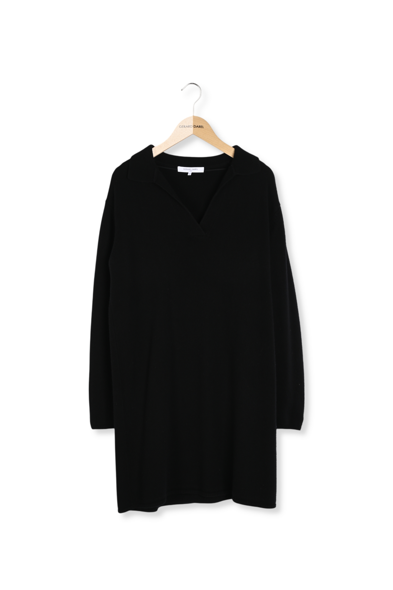 Robe courte en laine col polo - JACOBINE Faume - seconde main