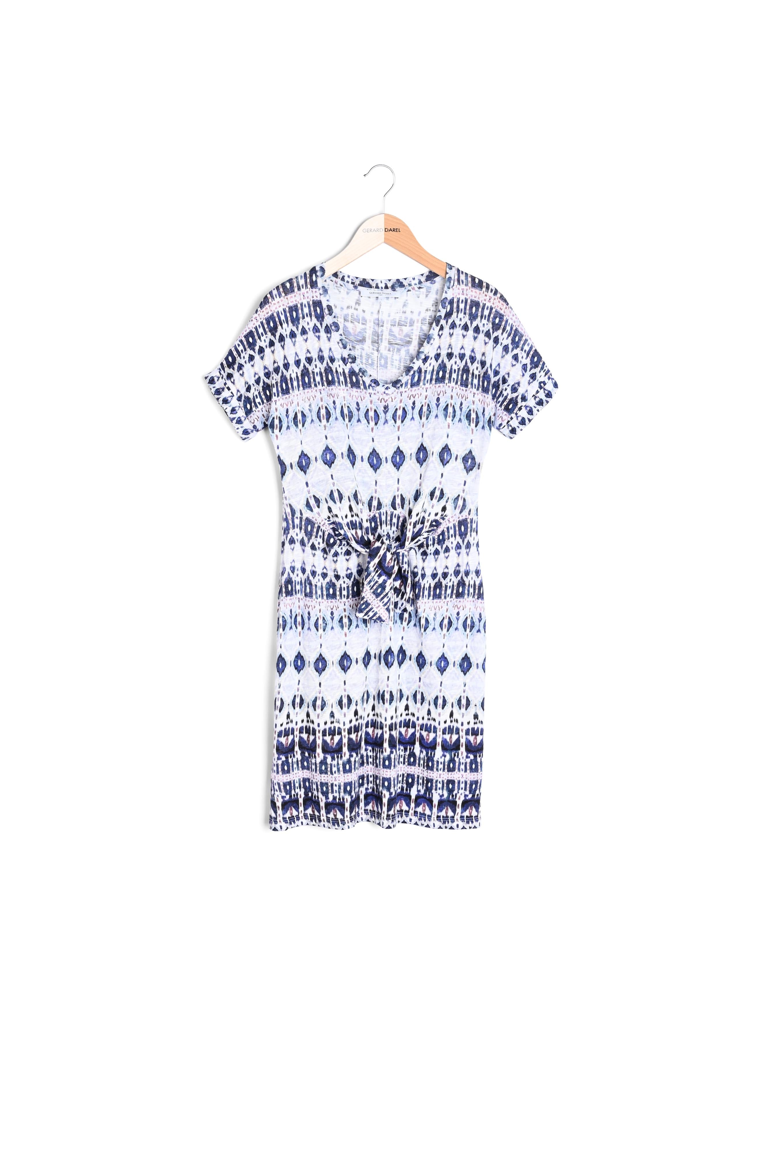 Robe à imprimé ethnique - JIMMY Faume - seconde main