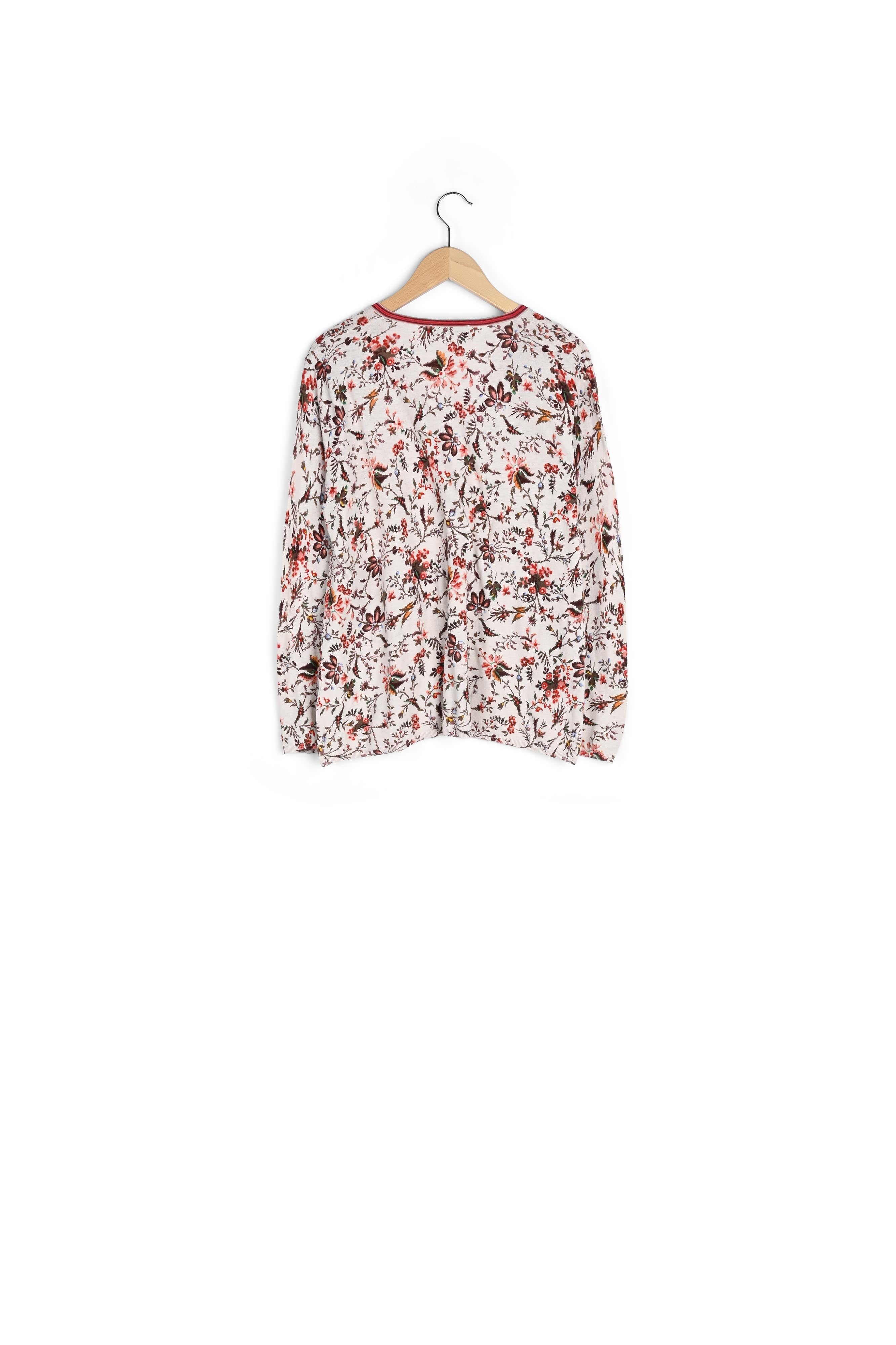 ELECTRA - Pull en lin imprimé Faume - seconde main