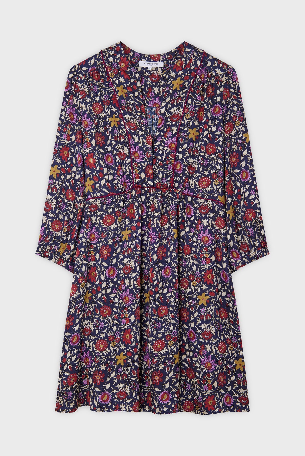 Robe à imprimé fleuri - JERI Faume - seconde main
