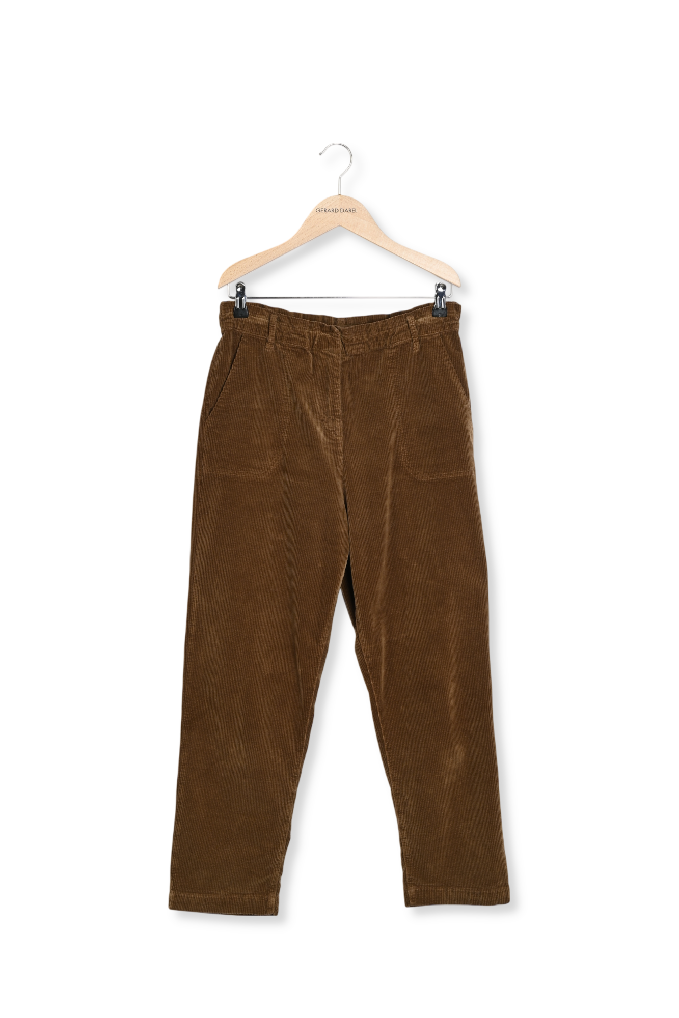 Pantalon cargo en velours lisse - ELISABETH Faume - seconde main