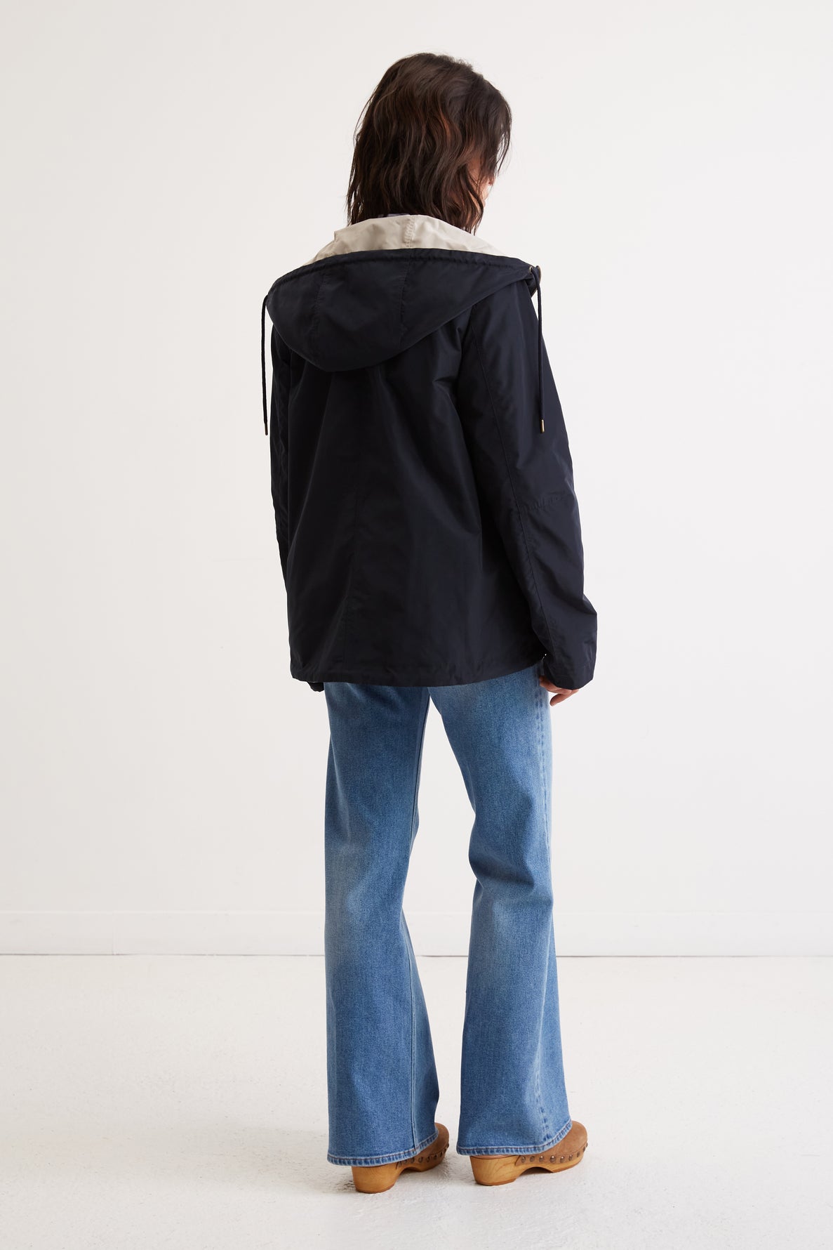 Parka courte réversible en nylon technique - SHAAN Faume - seconde main