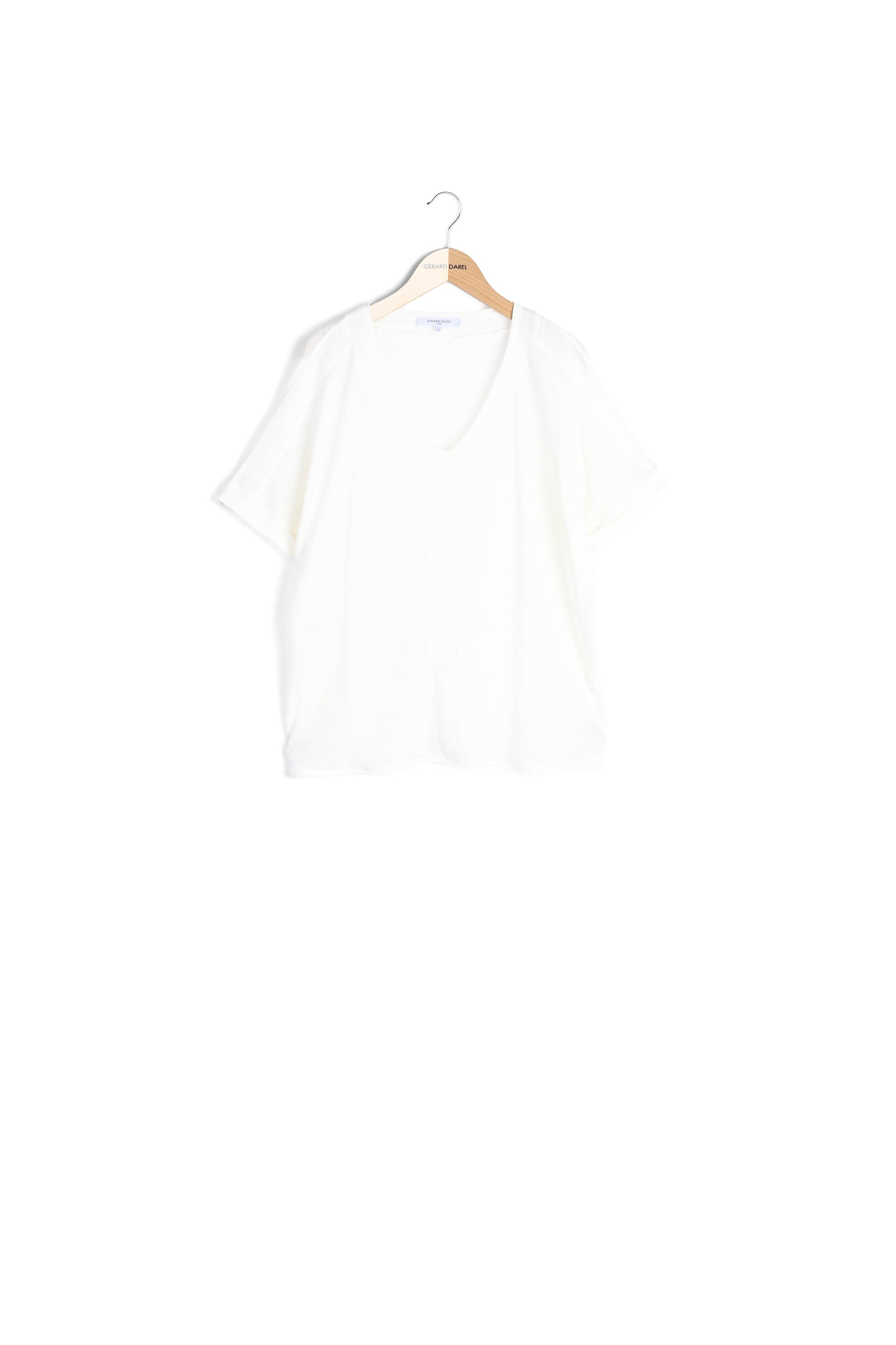 T-Shirt oversize en lin - AGATHA Faume - seconde main