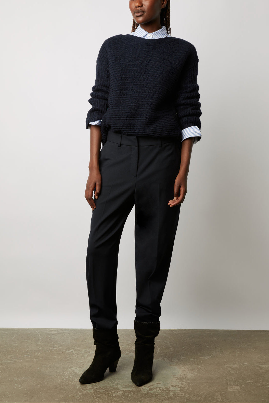 Pantalon de tailleur uni - ELMA Faume - seconde main