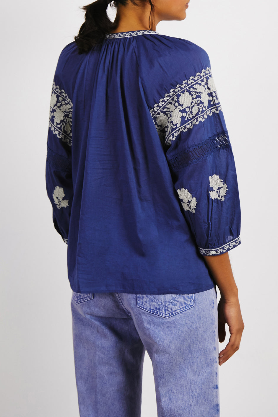 Blouse bohème - CANELLE Faume - seconde main