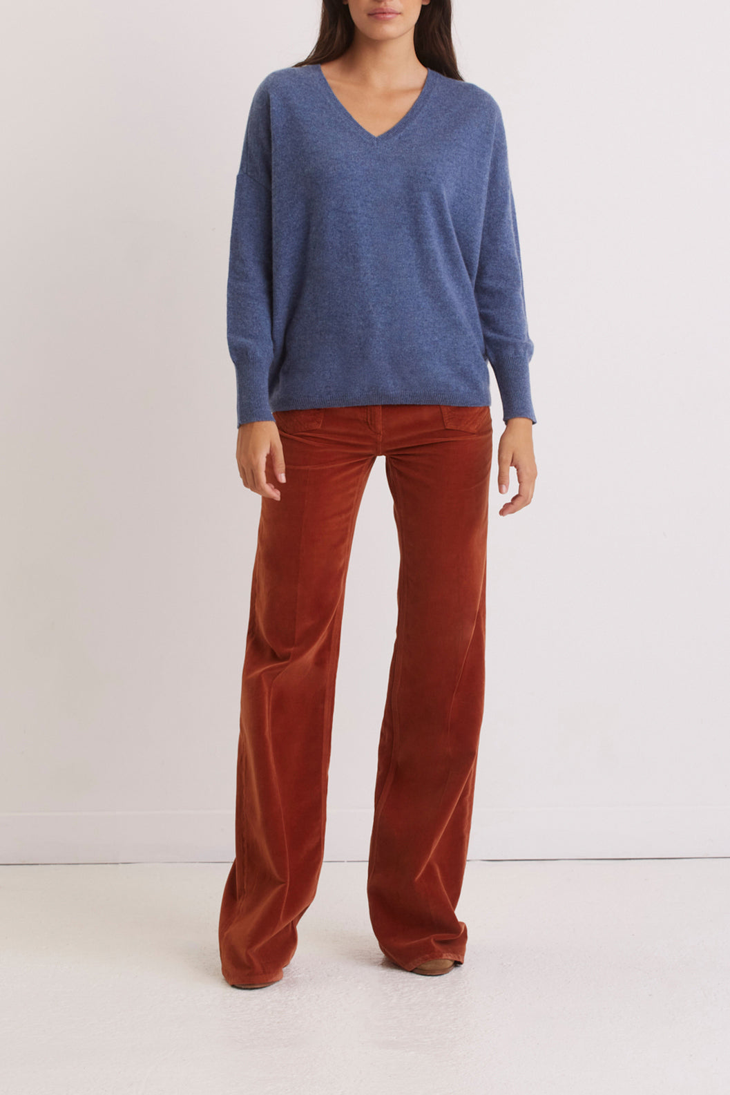 Pull V en cachemire - LINA Faume - seconde main