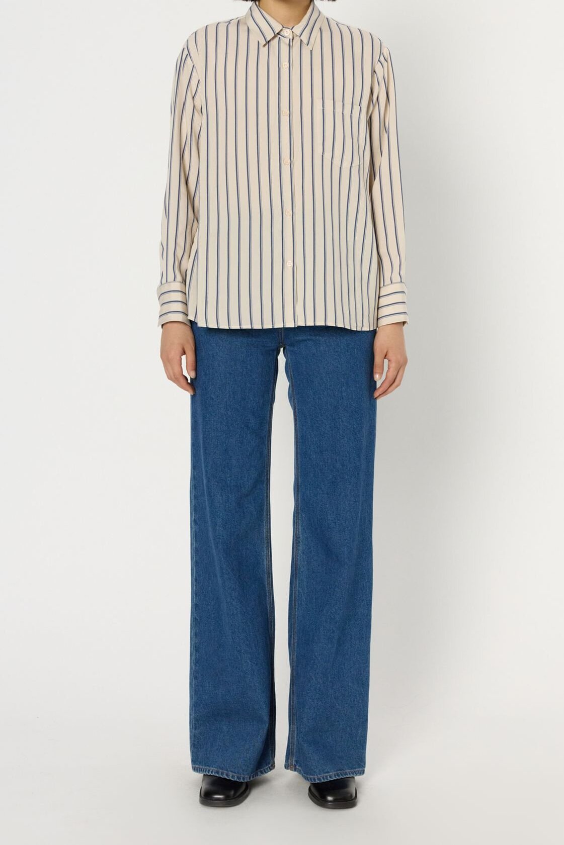 Chemise fluide rayée - ADELAIDE Faume - seconde main