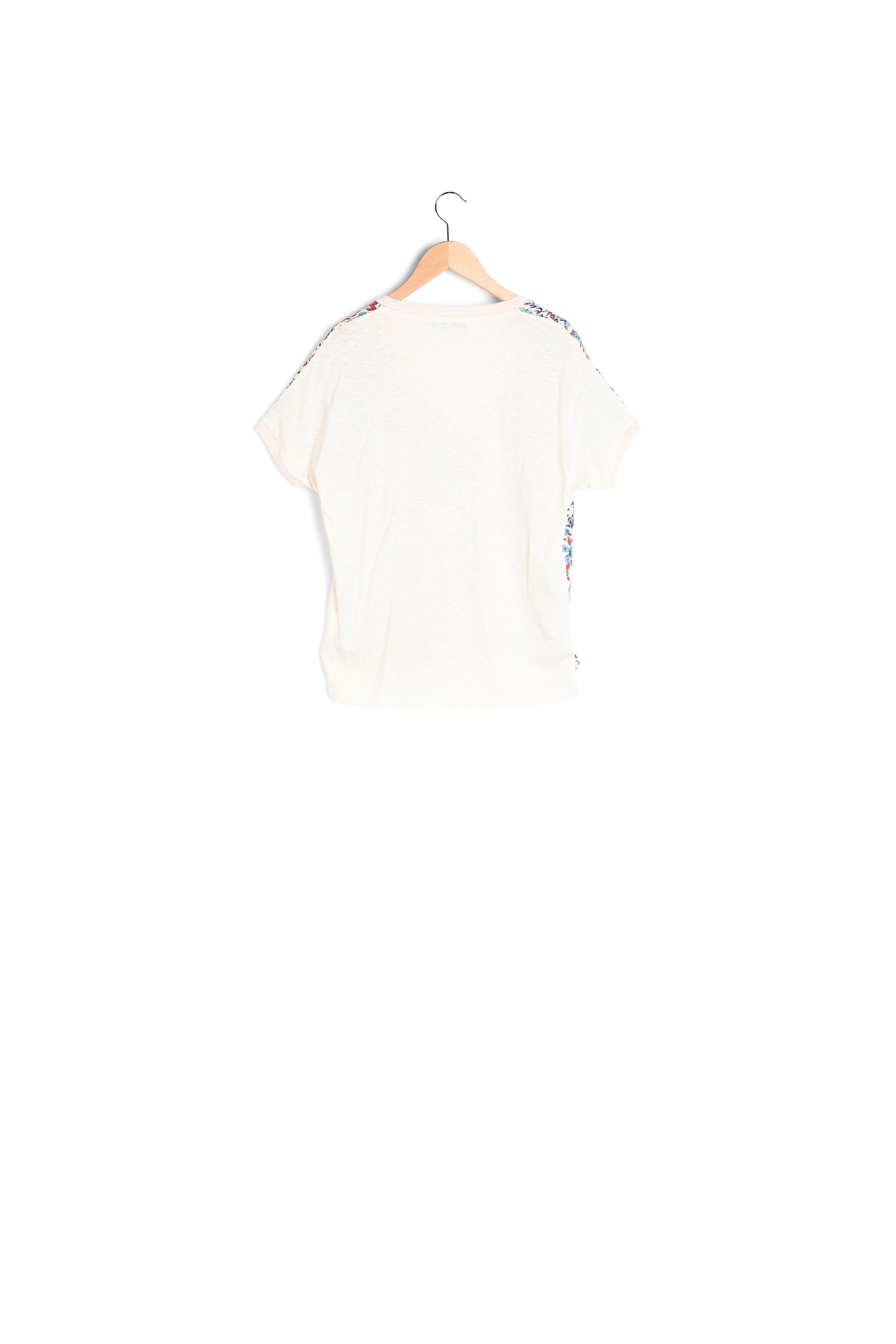 JULES - Tee-shirt en mix de matières Faume - seconde main