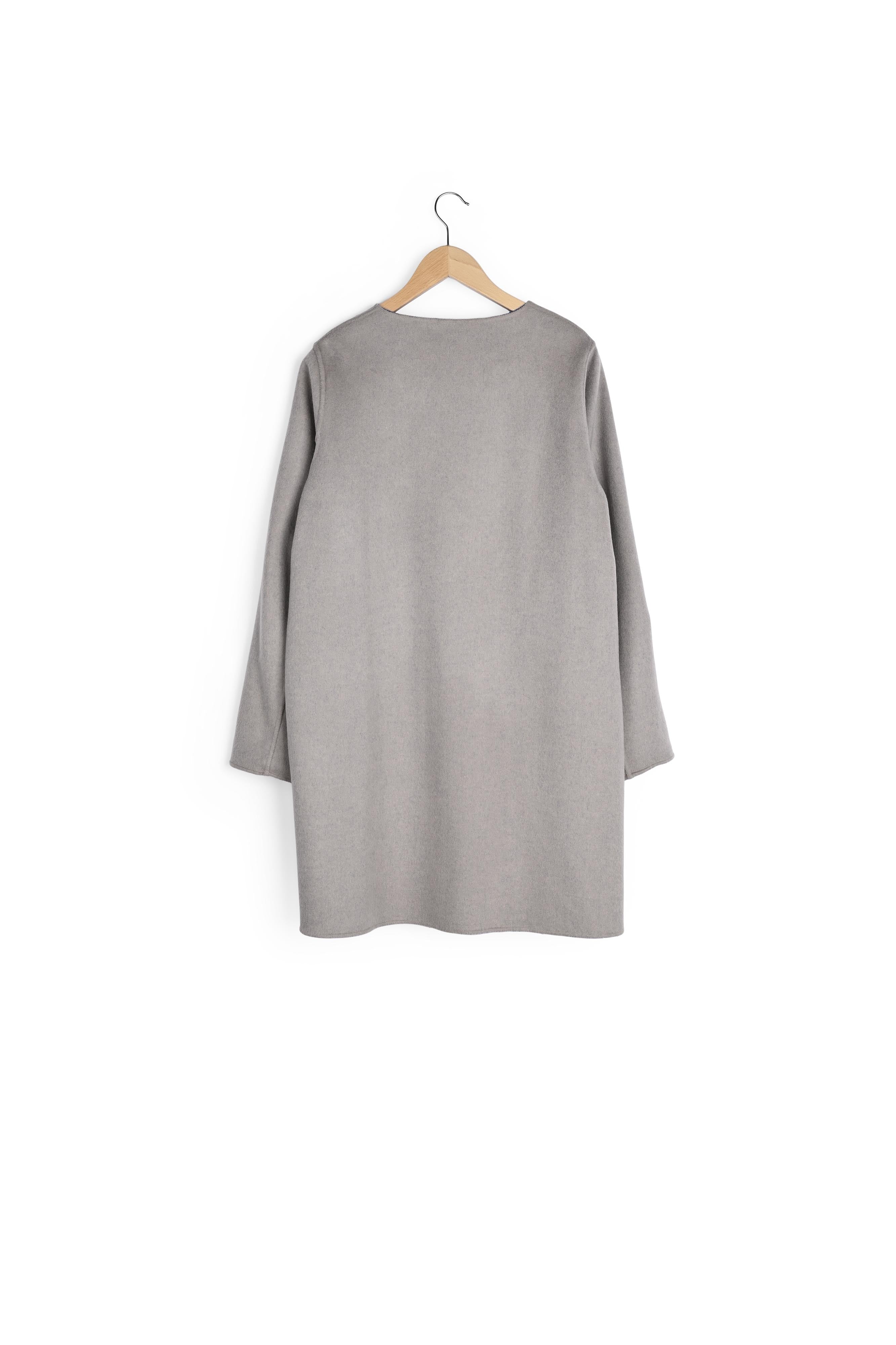 Manteau réversible en laine - SALMA Faume - seconde main