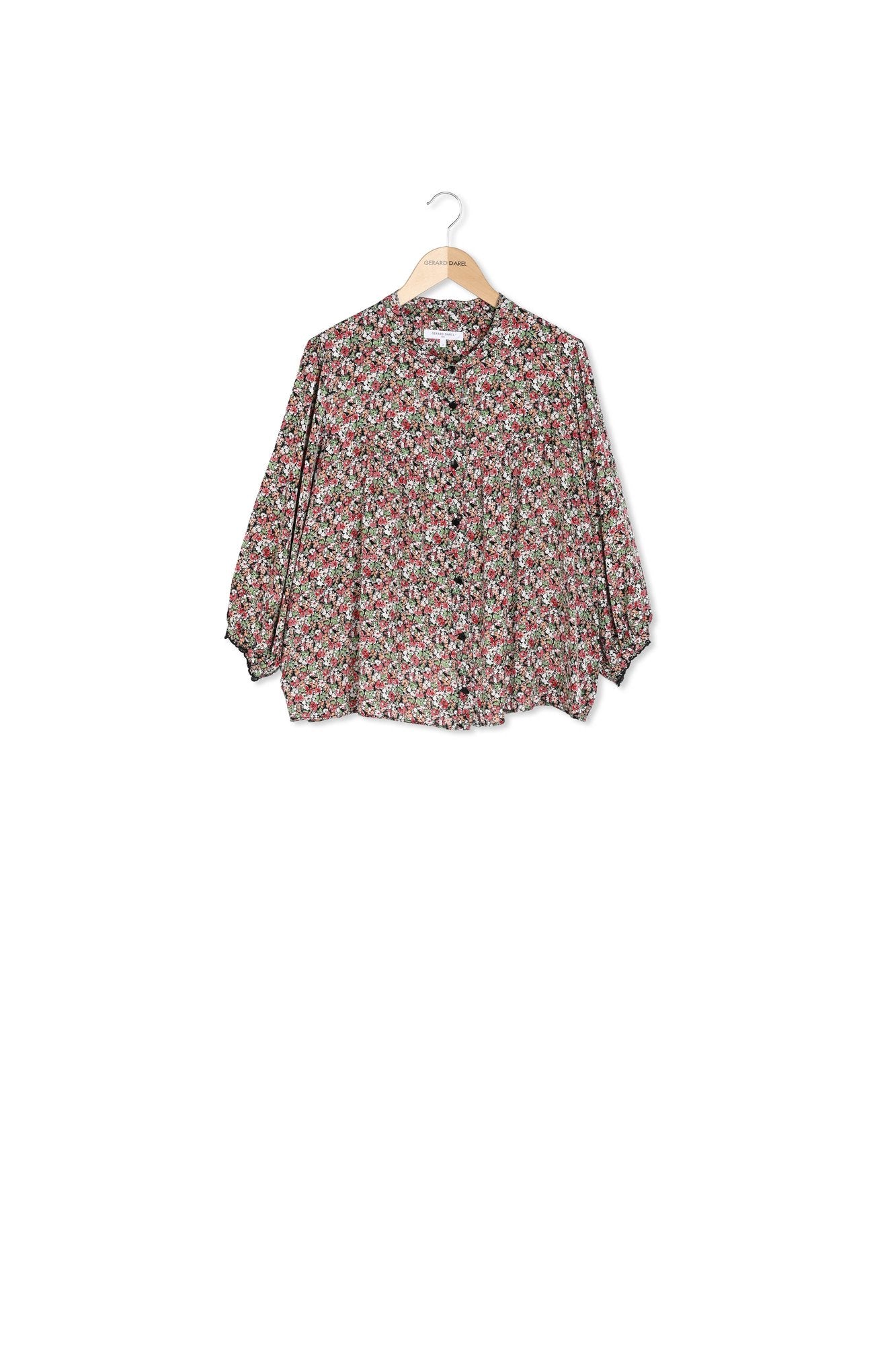 Chemise fluide à motif floral - CYBILLE Faume - seconde main
