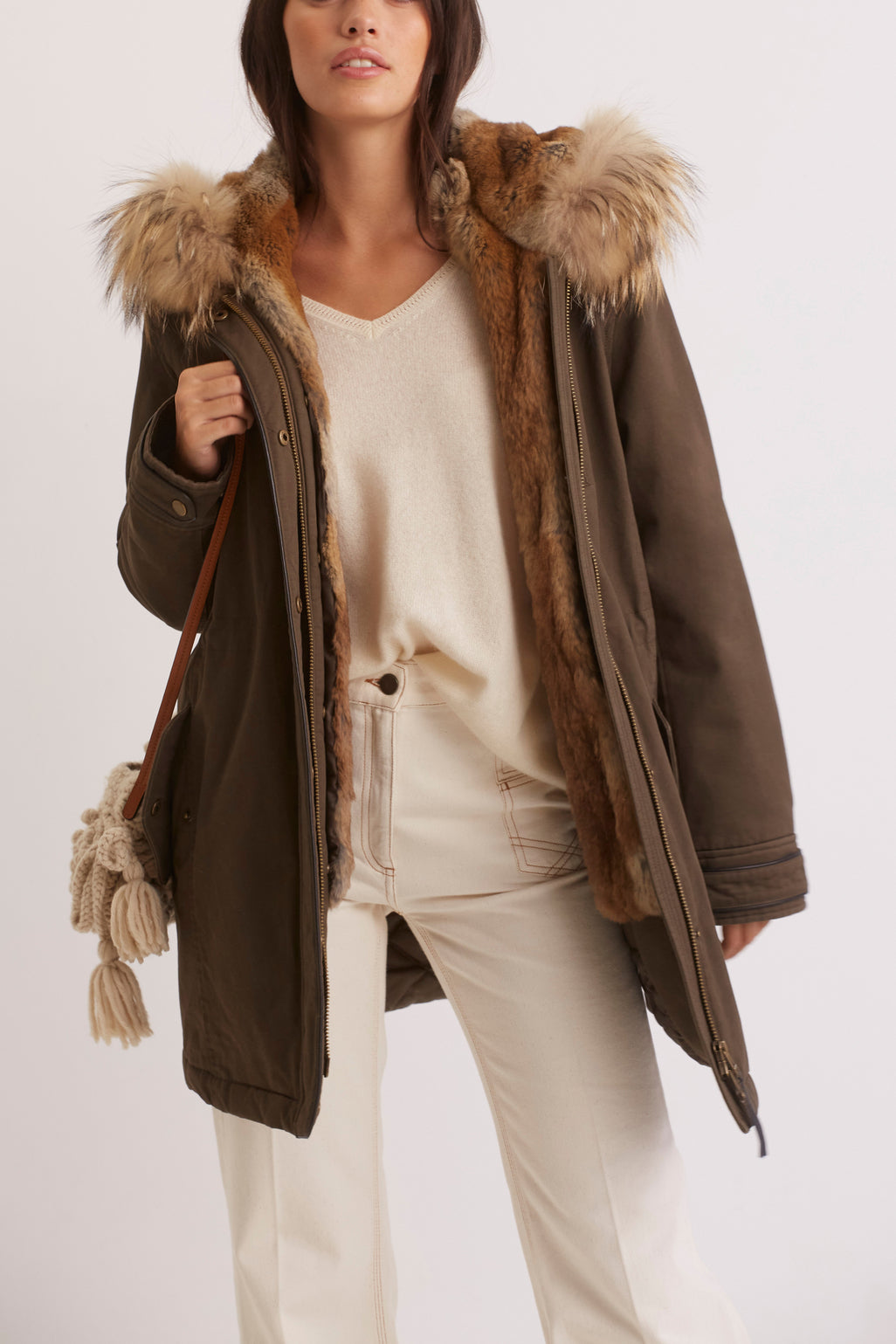 Parka hiver en coton - SIONA Faume - seconde main