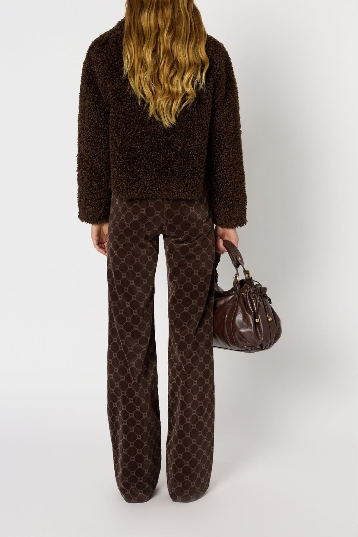 Manteau court en fausse fourrure - MAVIS Faume - seconde main