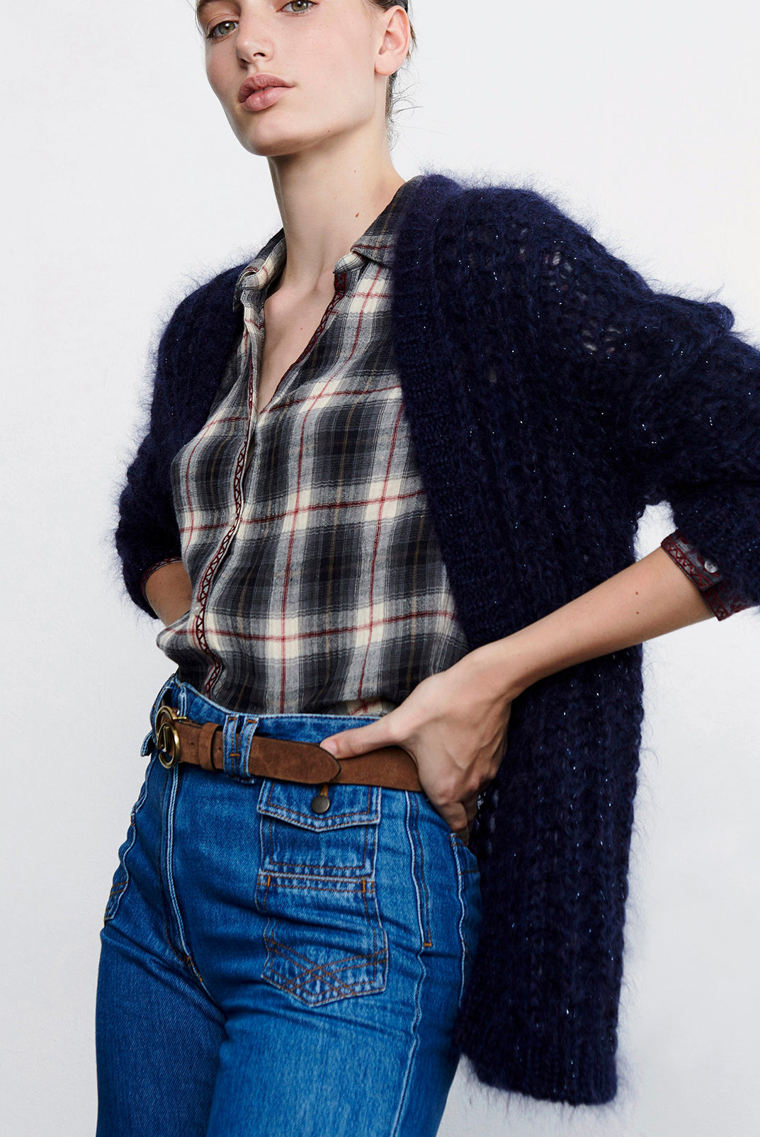 SYRINE - Gilet oversize Faume - seconde main