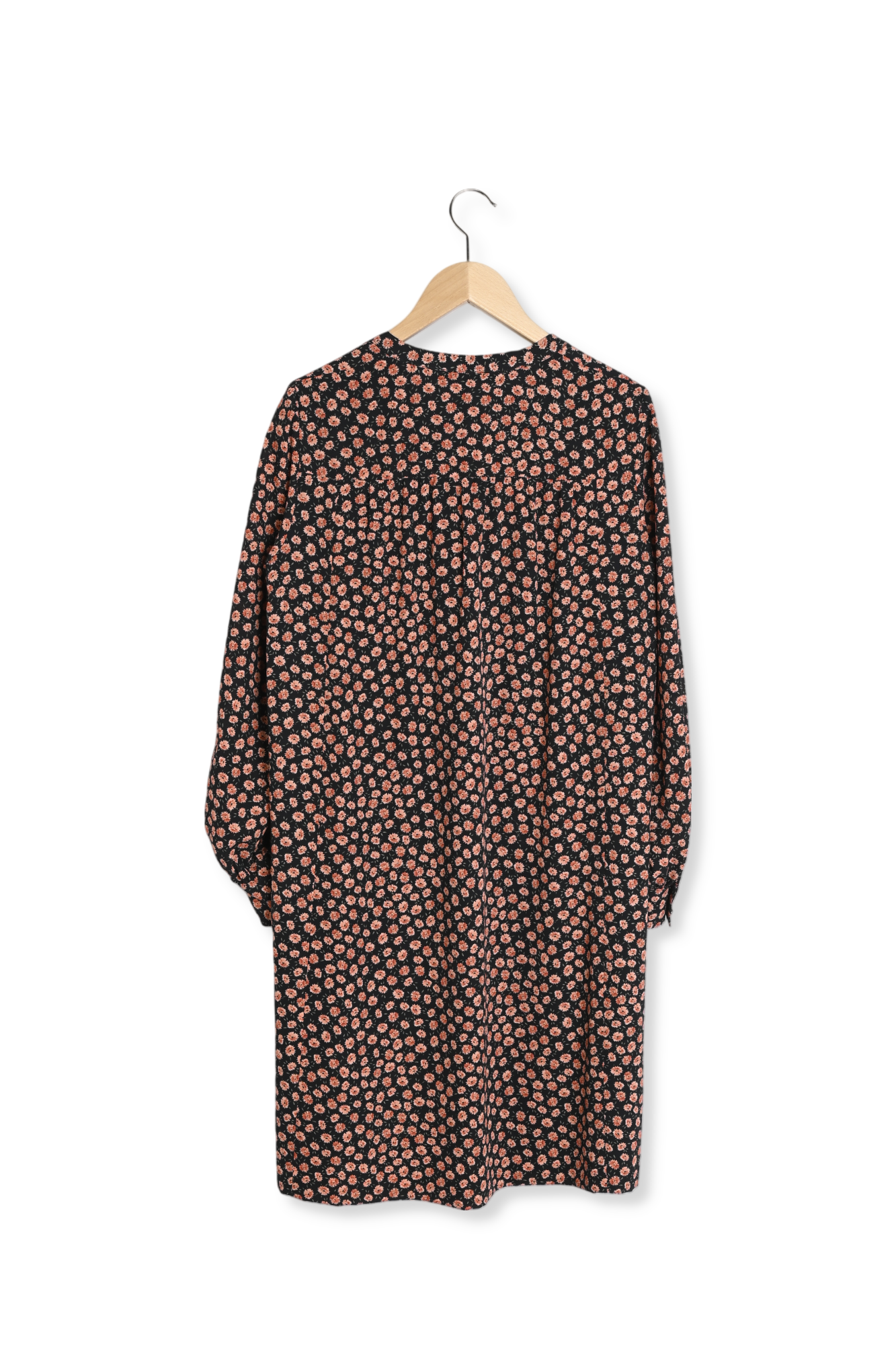 Robe loose en crêpe imprimé Faume - seconde main
