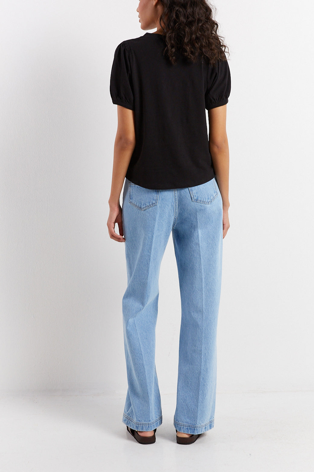 Tee-shirt en lin et coton - ANAE Faume - seconde main