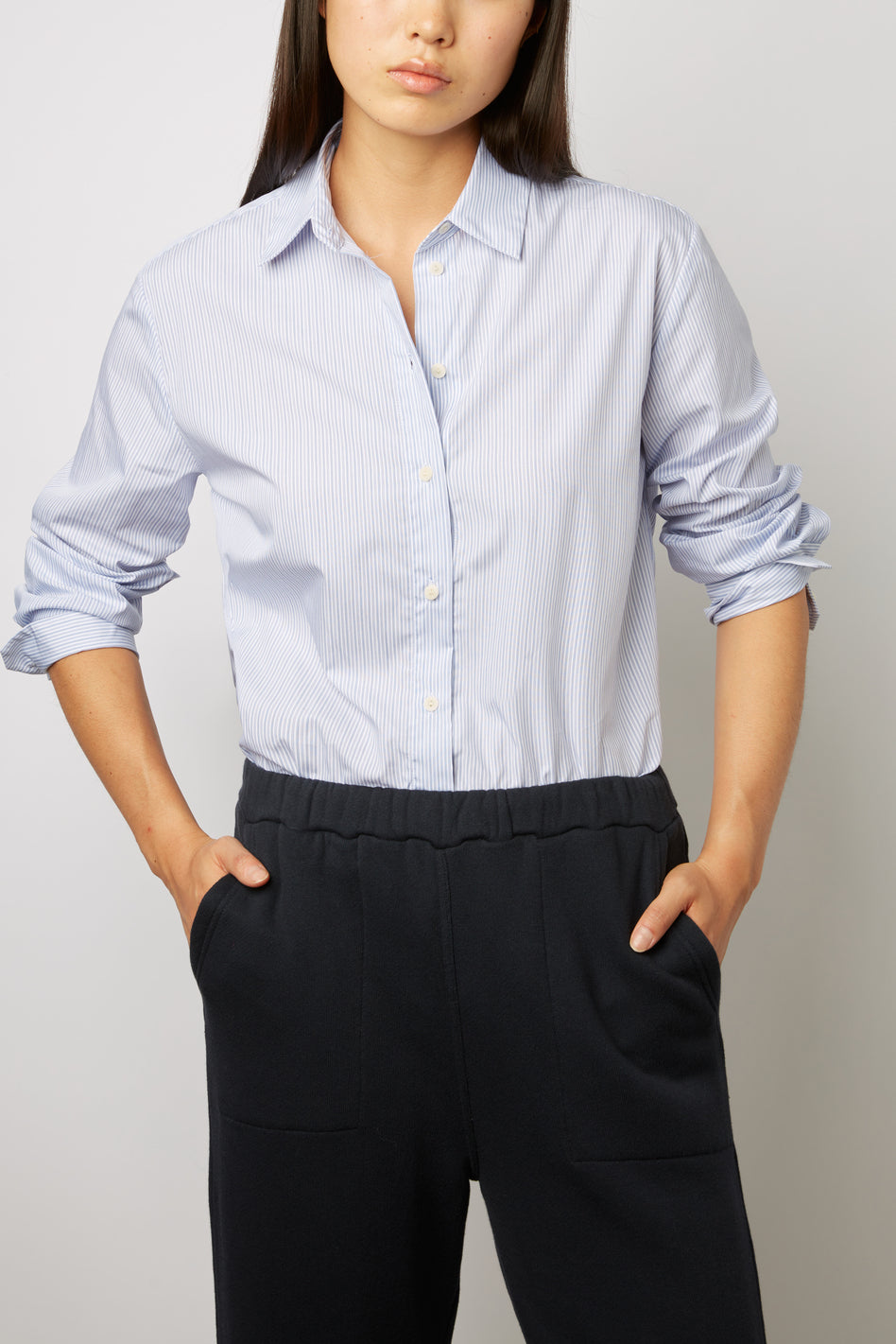 Chemise en popeline rayée - CINDY Faume - seconde main