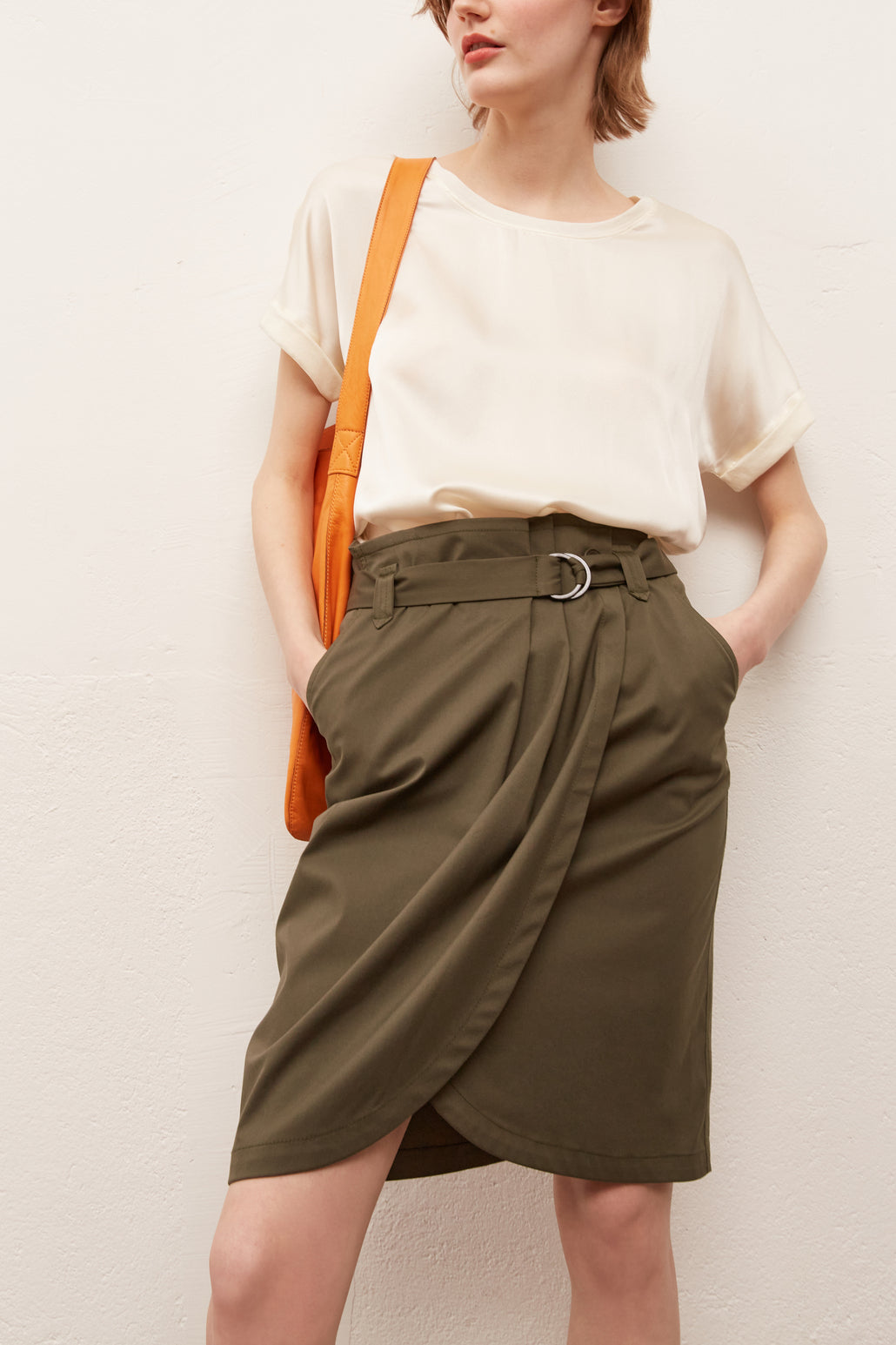 LARA - Jupe courte portefeuille Faume - seconde main