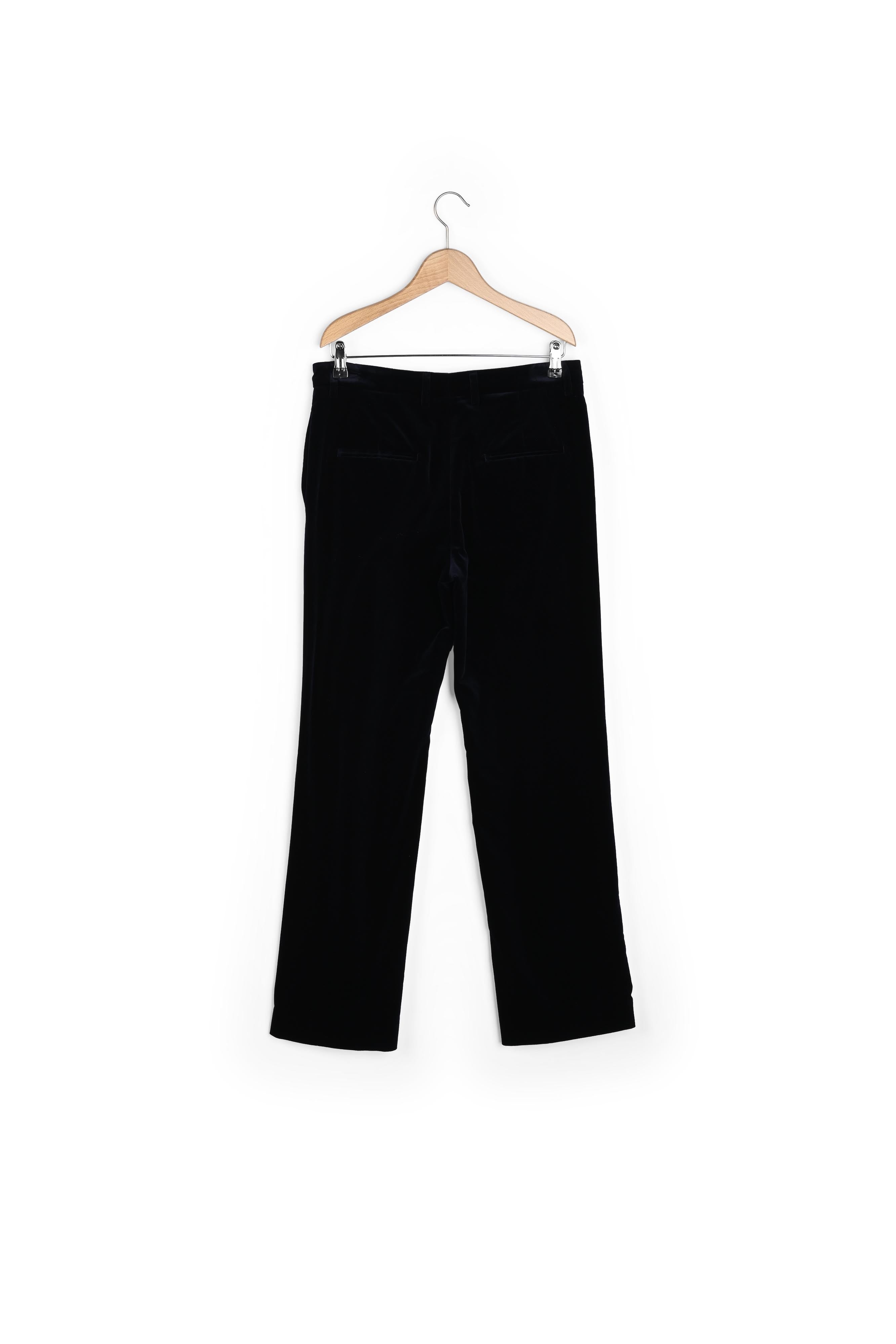 Pantalon droit de tailleur en velours - ELEONIE Faume - seconde main
