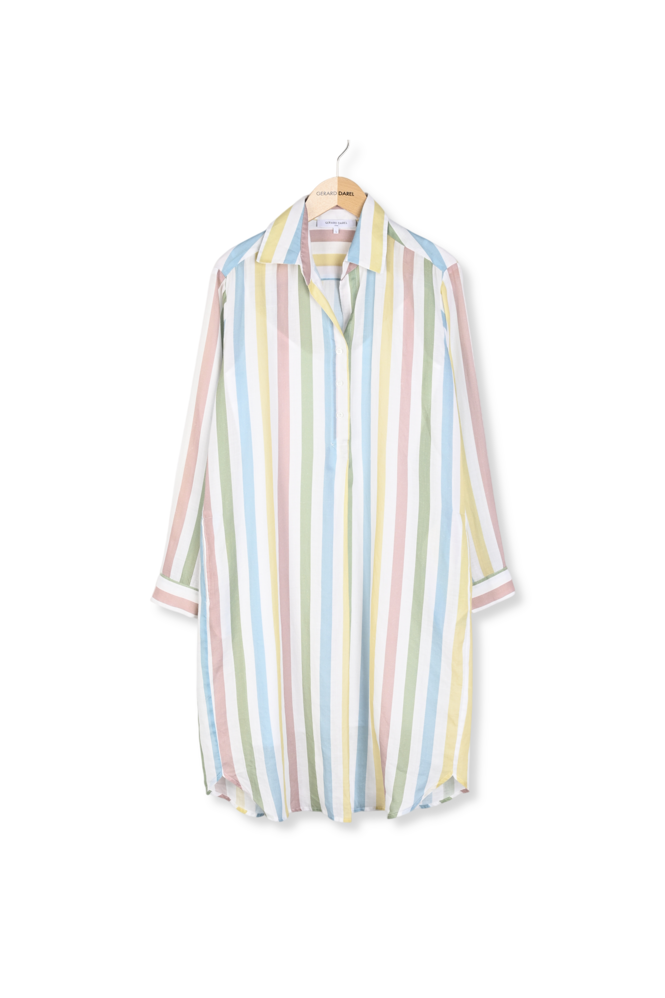 Robe chemise à rayures multico - PINELOPI Faume - seconde main