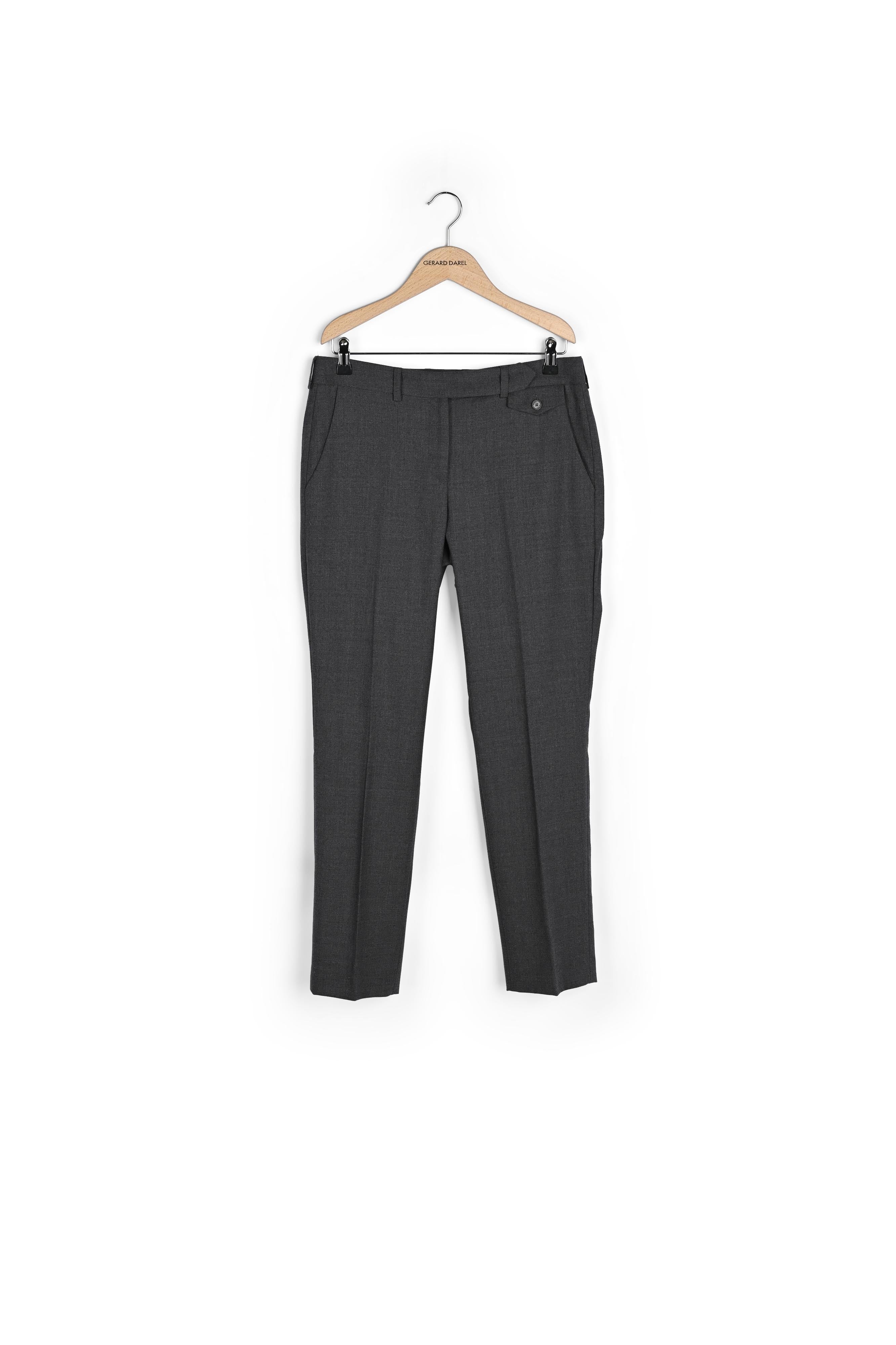 Pantalon droit en laine vierge mélangée - ERNEST Faume - seconde main