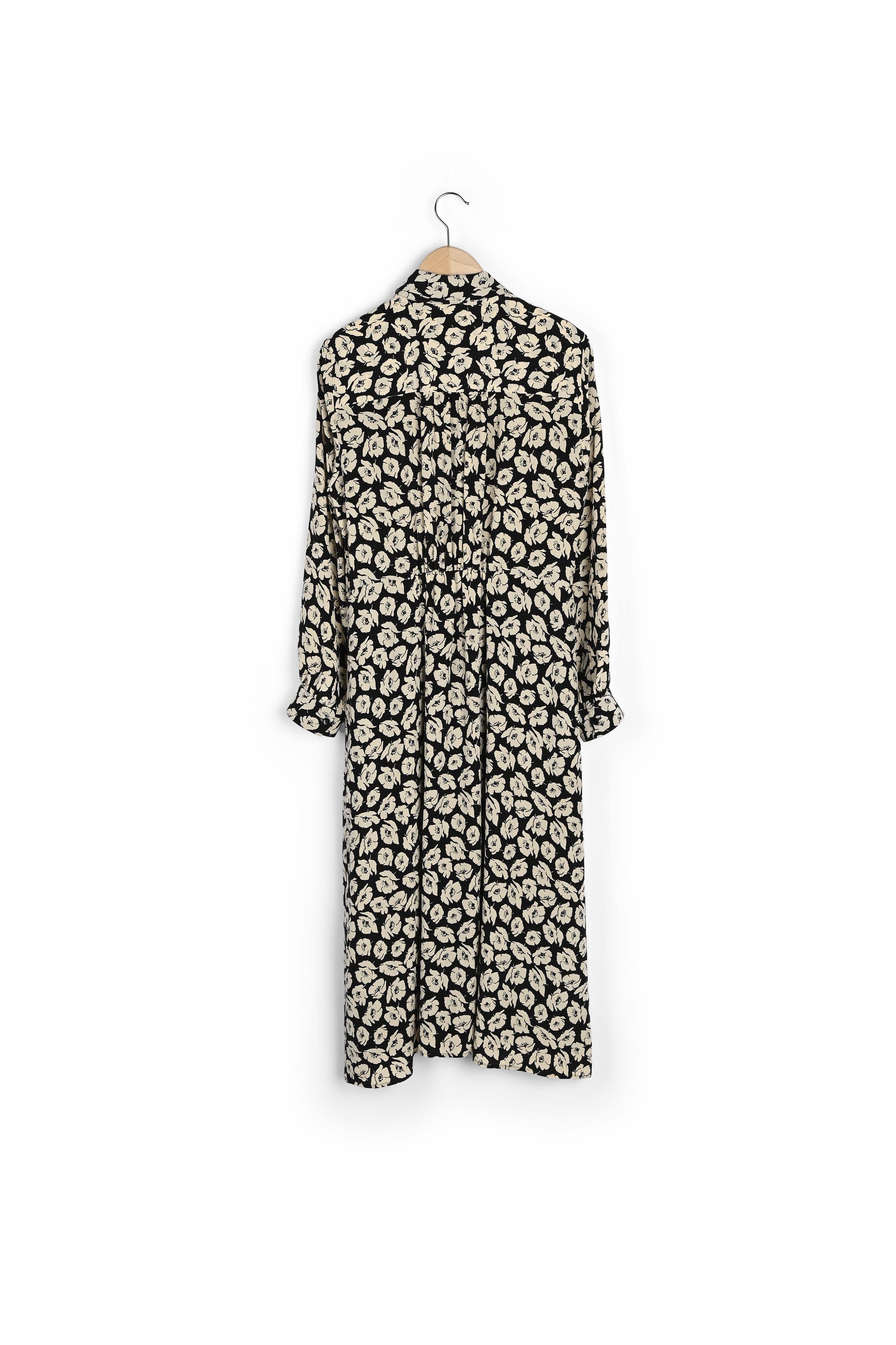 DILYS - Robe-chemise en soie Faume - seconde main