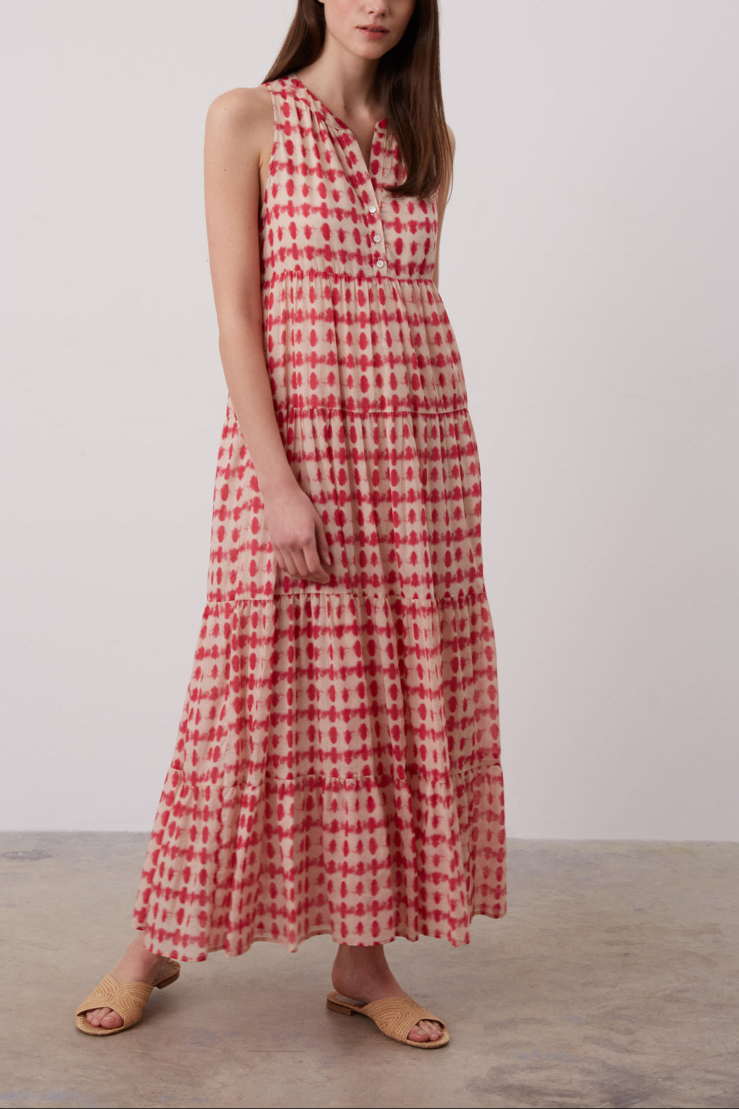 Robe longue Tie N' Dye - ADNA Faume - seconde main