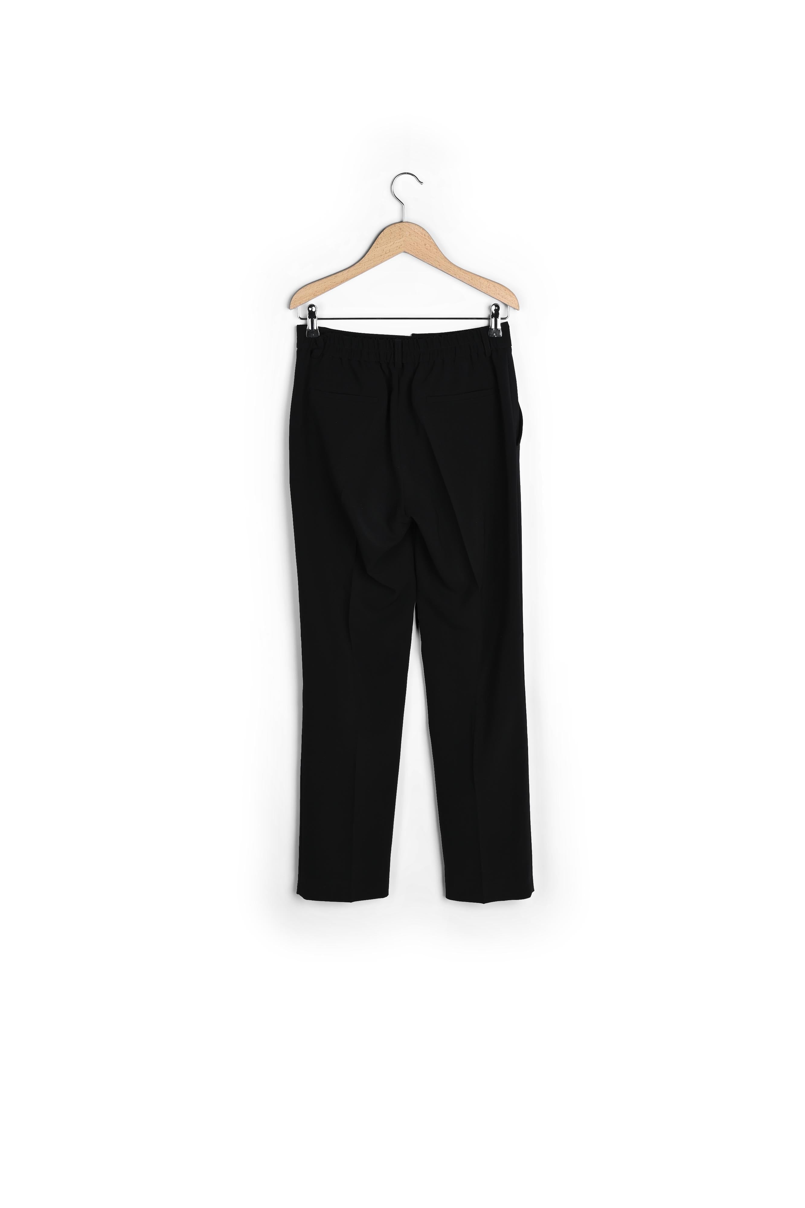 Pantalon droit avec surpiqûres ton sur ton - ELIO Faume - seconde main