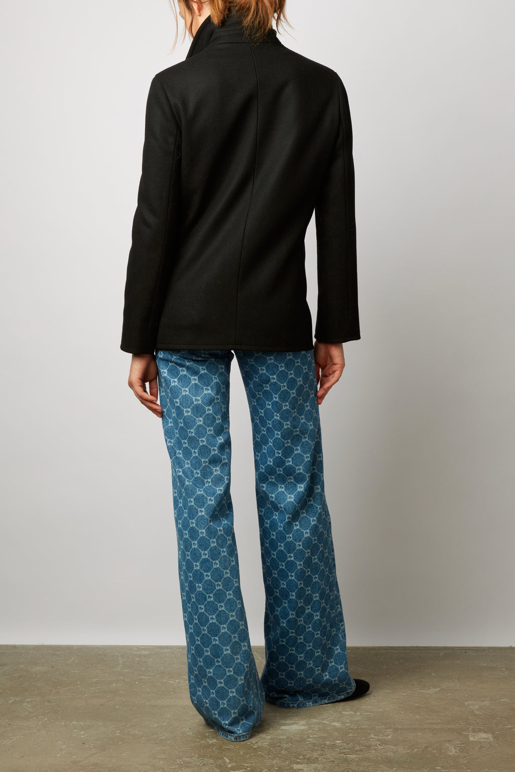 Caban court en laine vierge - LAOURA Faume - seconde main