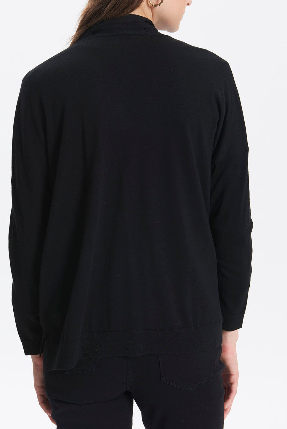 SIBYLLE - Cardigan oversize Laine Mérinos Faume - seconde main