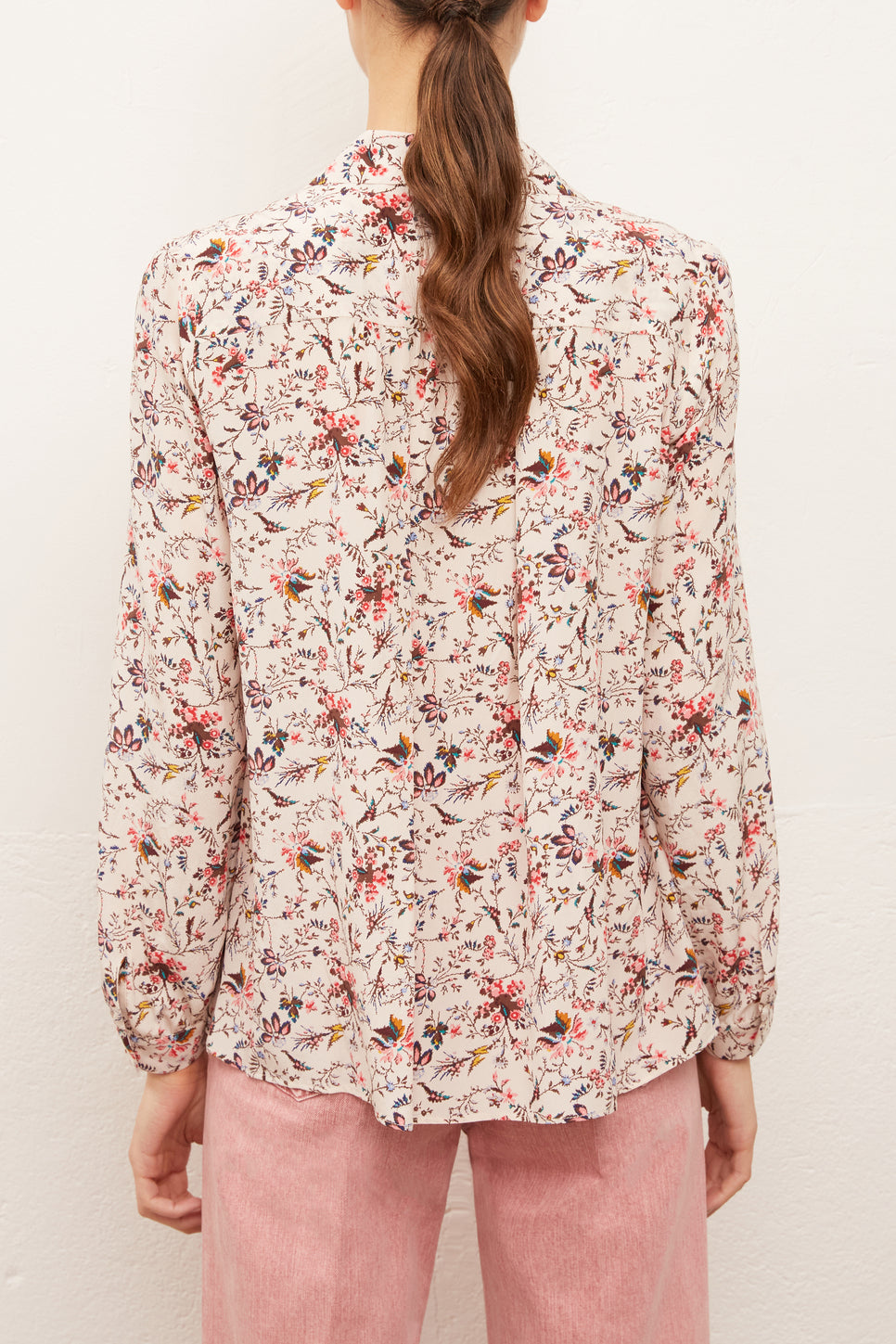 NICKY - Chemise en soie Faume - seconde main